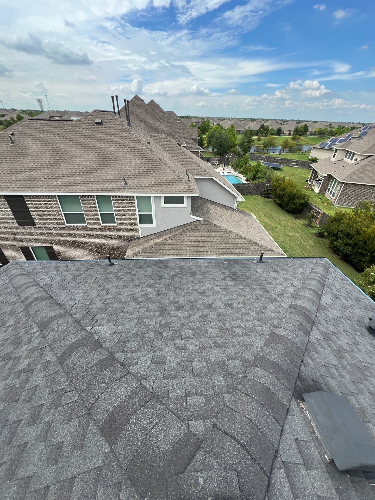 Residential Roofing Repair using Owen's Corning Duration (Lifetime) Shingles by Roof Repair Company