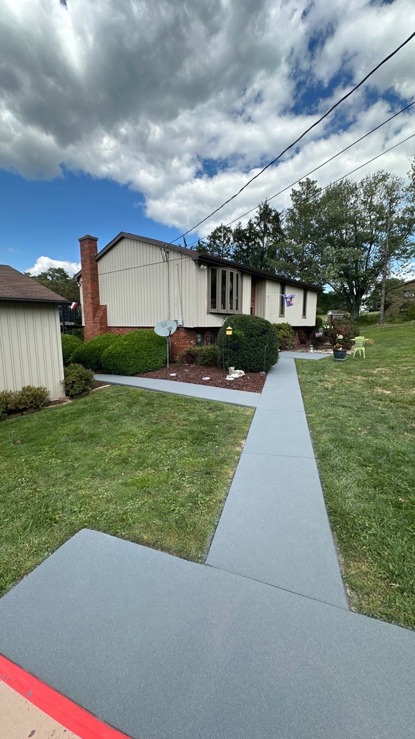 Walkway Project in Belle Vernon by Floors in a Day, Inc