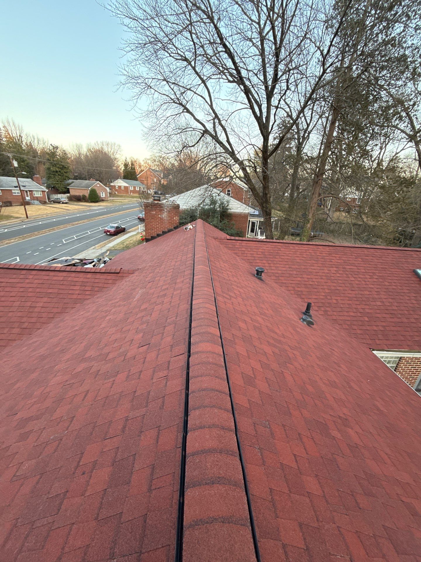 Arlington :Residential Roof Replacement with CertainTeed Landmark Pro in Max Def Red Oak  by RM Banning, Inc.