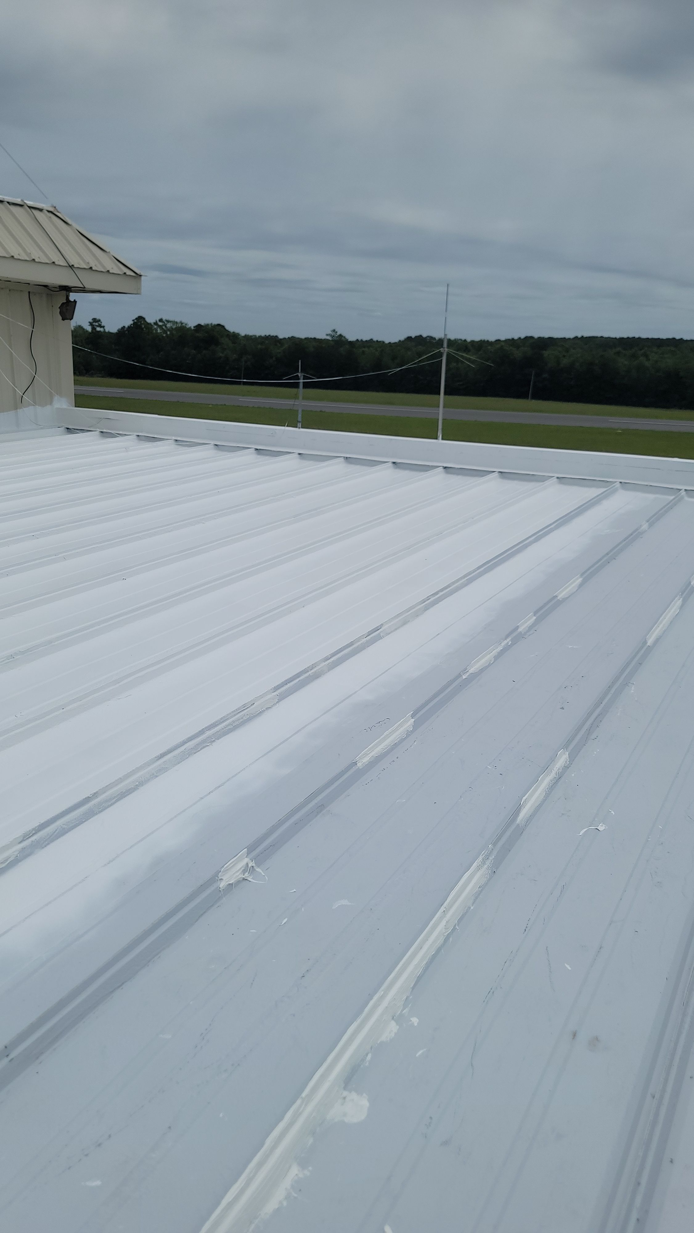 Magnolia Airport Terminal by Hostetler Roofing