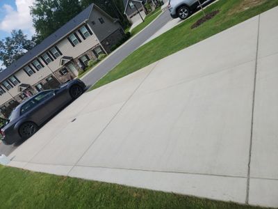 Concrete Driveway using Concrete Sealant