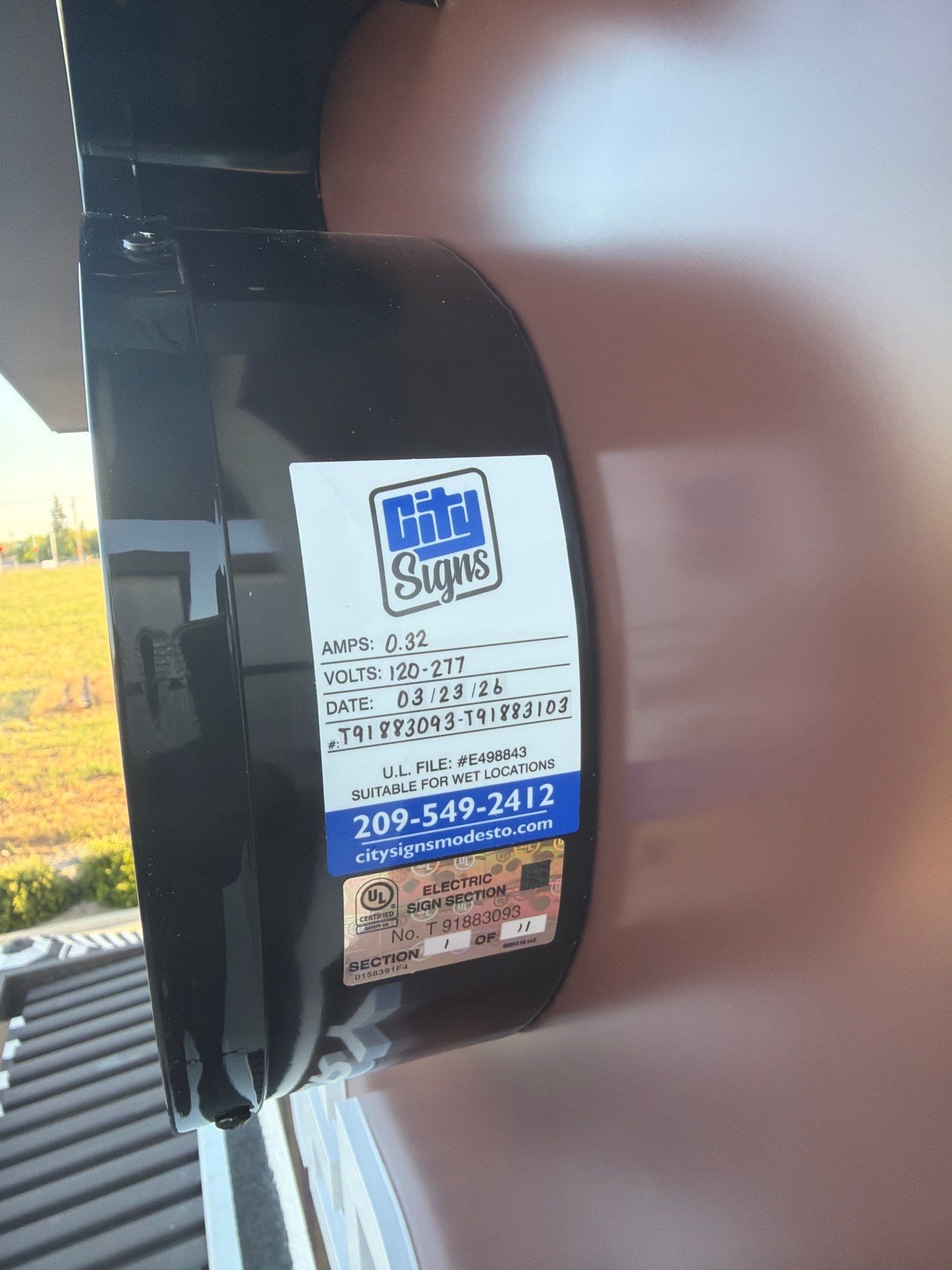 Commercial Signage Package and Monument Sign Installation in Modesto by City Signs