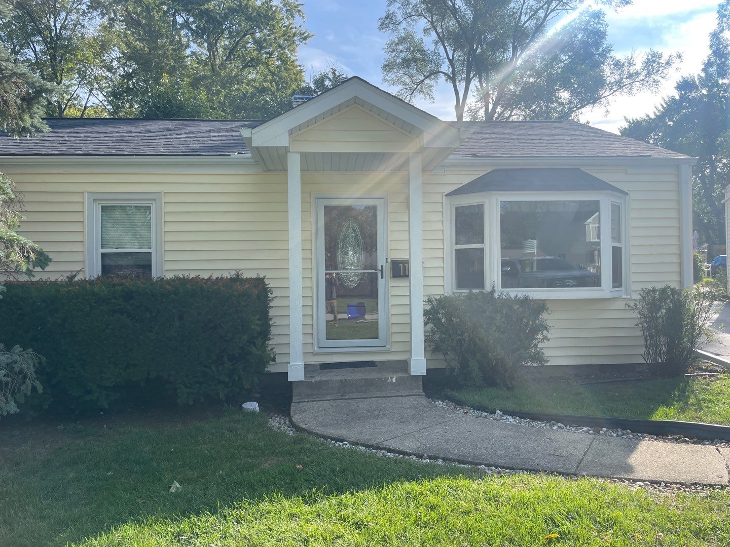 Siding Installation using Alside Charter Oak Siding  by Pro Home Services Inc