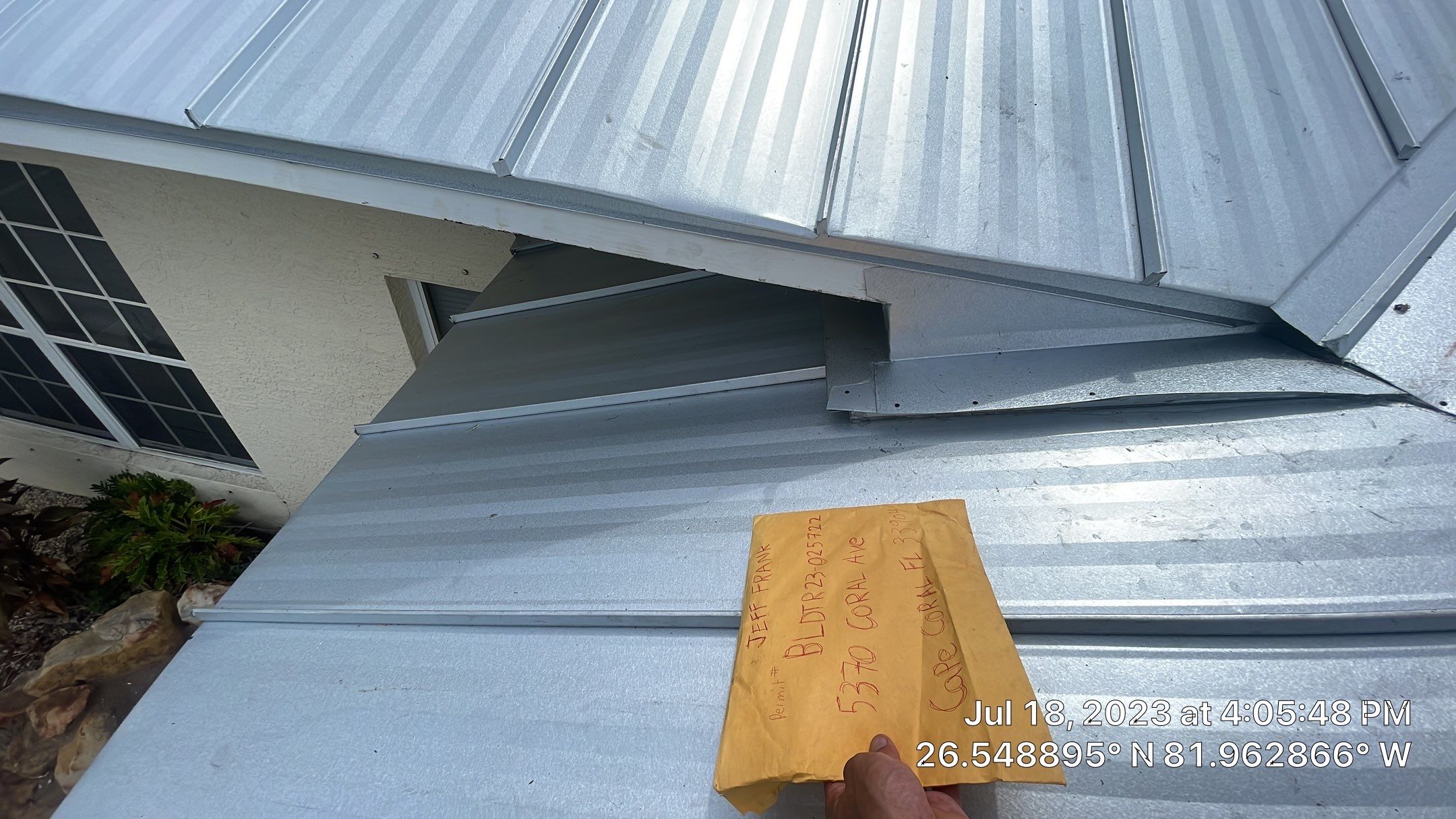 Residential Roofing Installation using Standing Seam Metal by Protek Roofing Heating Air & Solar