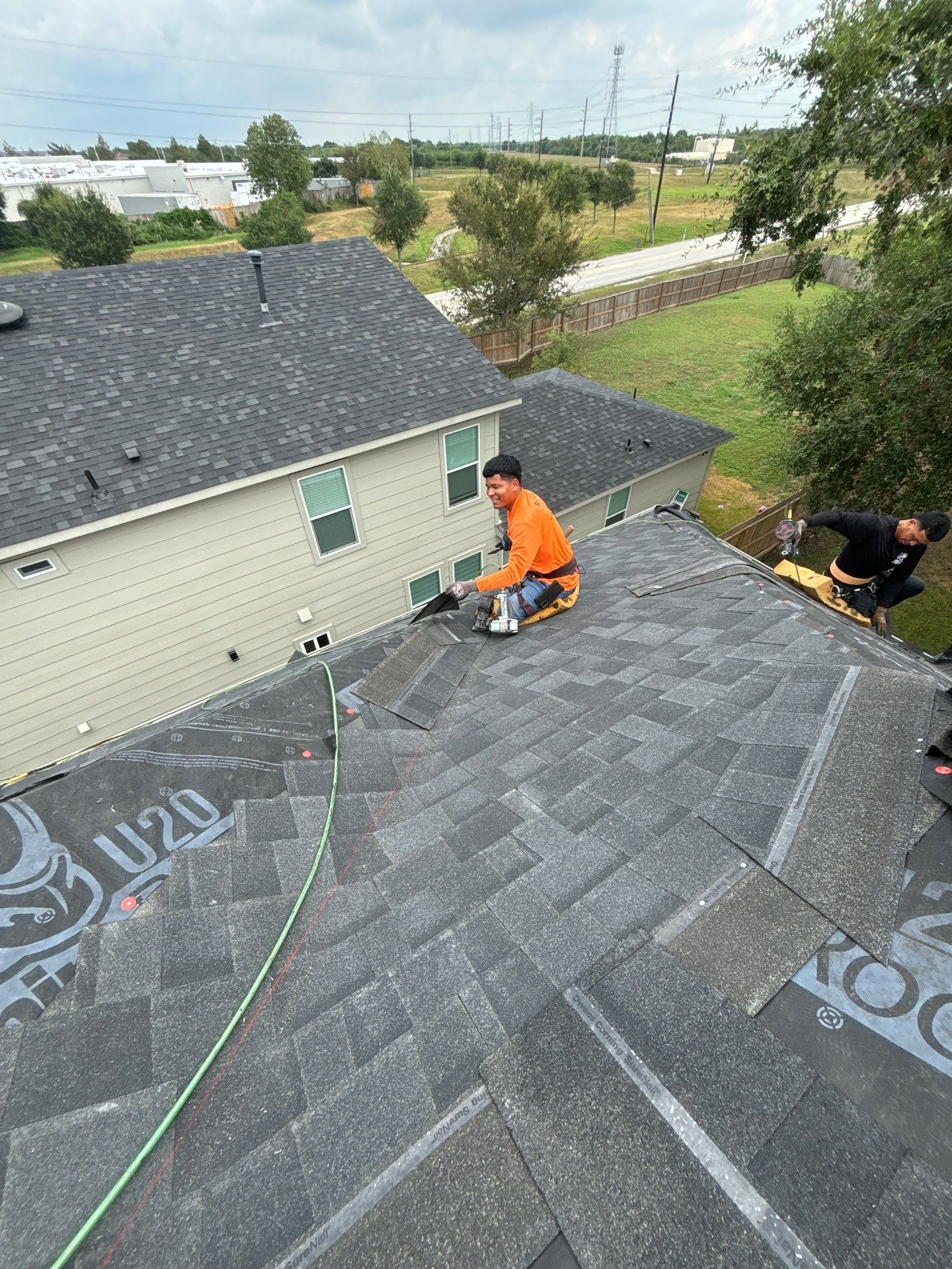 Residential Roofing Installation using Owen's Corning Duration (Lifetime) Shingles by Roof Repair Company