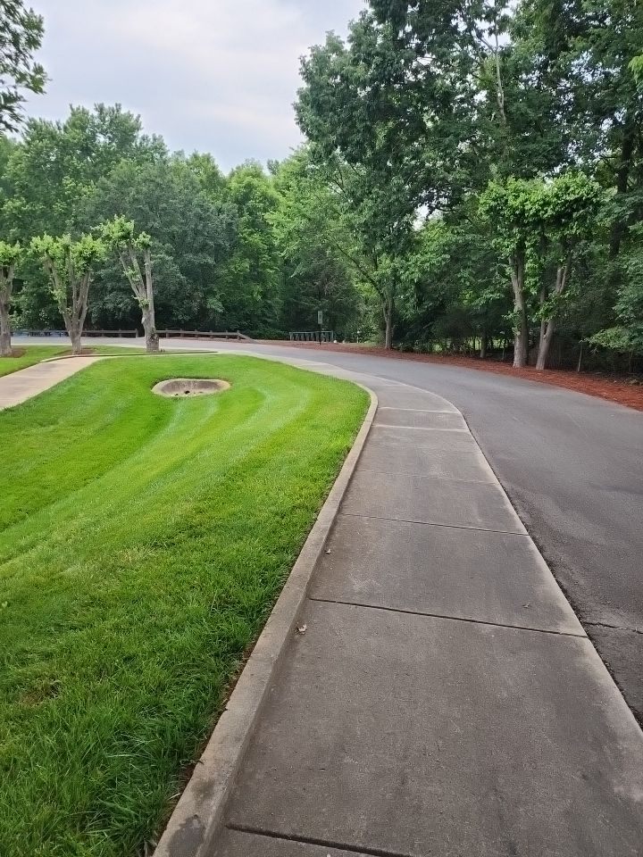 concrete Clean using cleaner by Power Wash Masters LLC