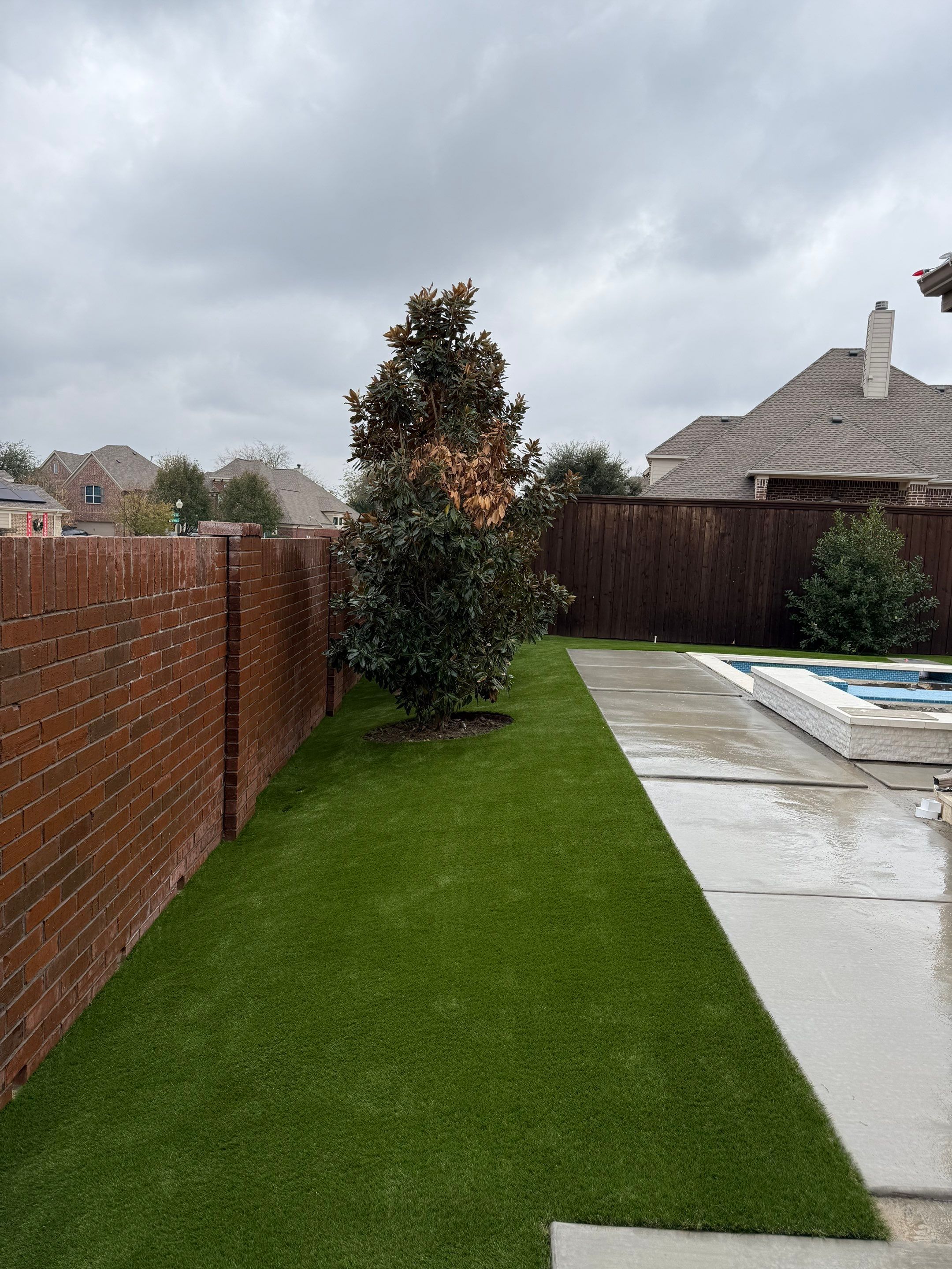 Project in McKinney by Turf Concepts