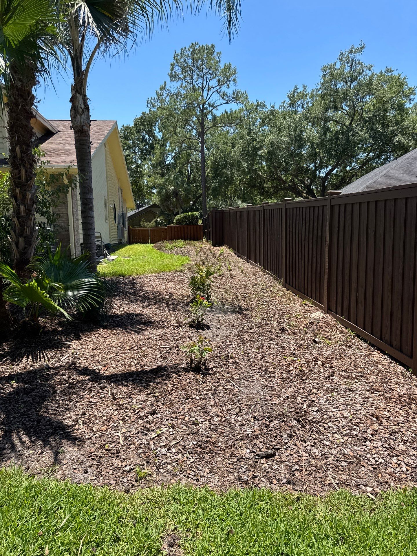 Deerwood Resident | Pine Bark Install & Clean-Up by ProGreen Services
