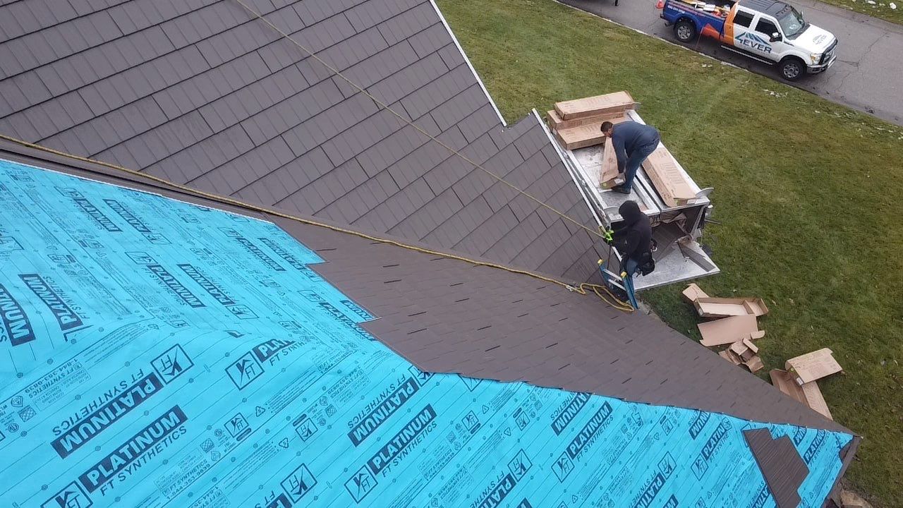 HOA-Approved Metal Shake Roof After Hail Damage – Fort Wayne, IN by 4Ever Metal Roofing