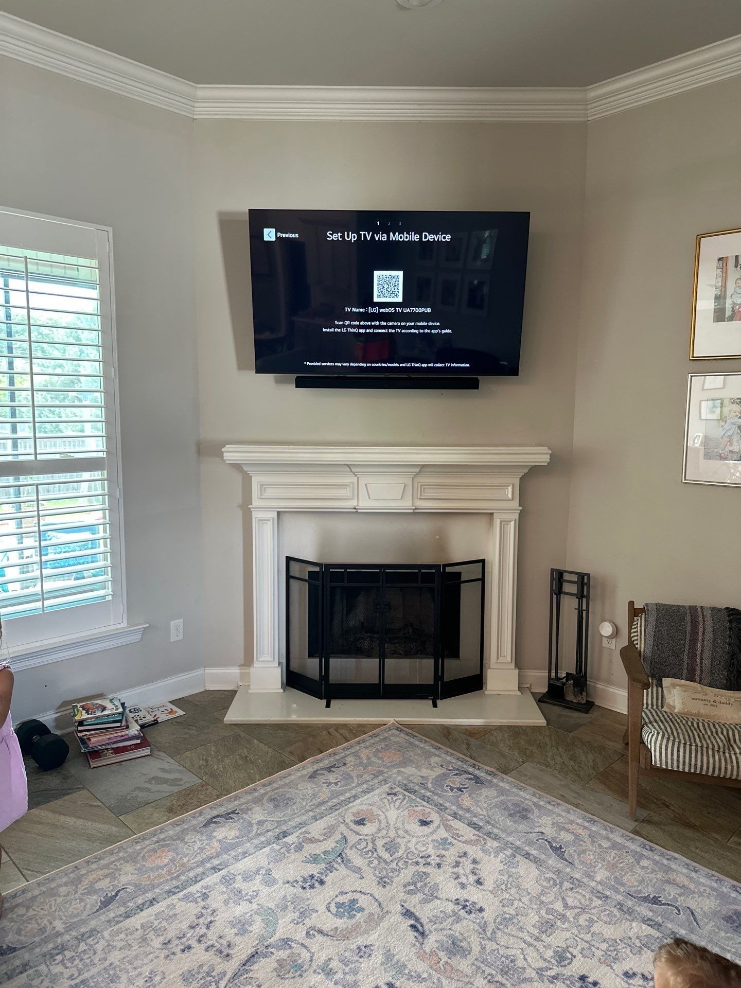 Fireplace TV Mounting Projects by Hangman Mounting & Installation 