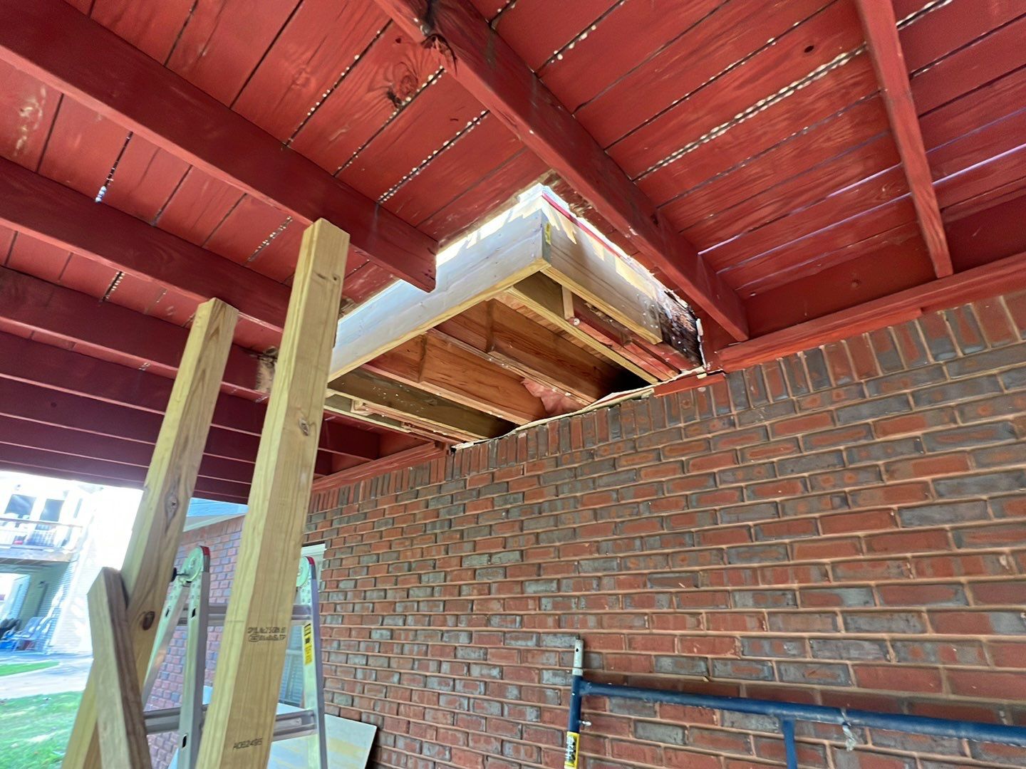 South Trace Lane - Deck Installation and Chimney Repair by Pillar and Pine