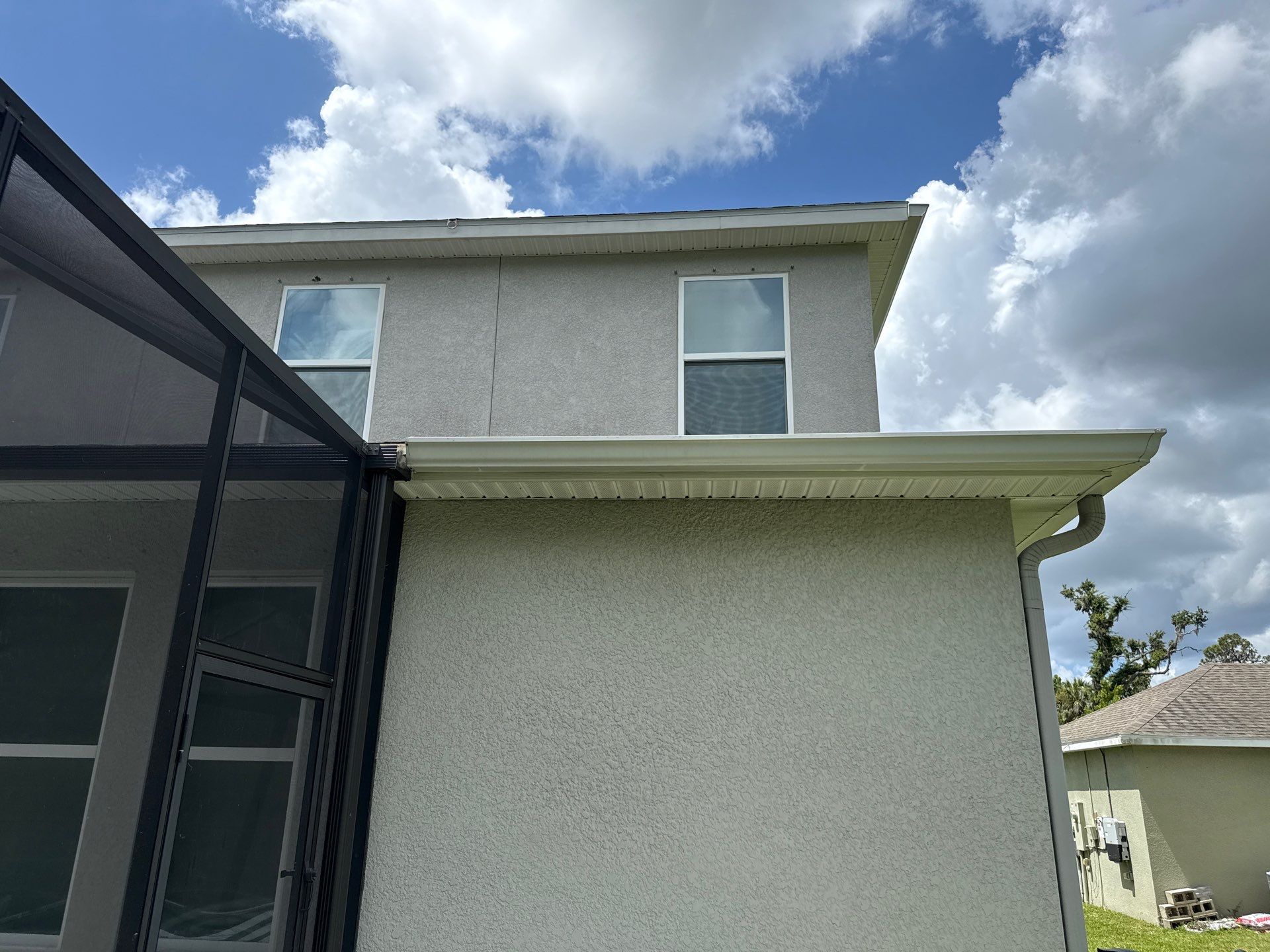 HOA-Required House Wash & Concrete Cleaning – Old Mill Preserve, Palmetto, FL by Sunshine AquaWash