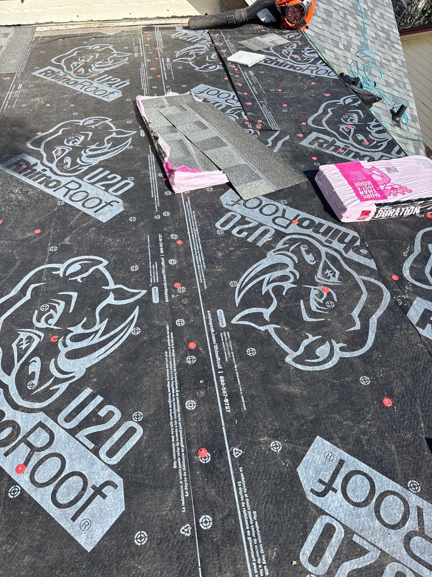 Residential Roofing Repair using Owen's Corning Duration (Lifetime) Shingles by Roof Repair Company
