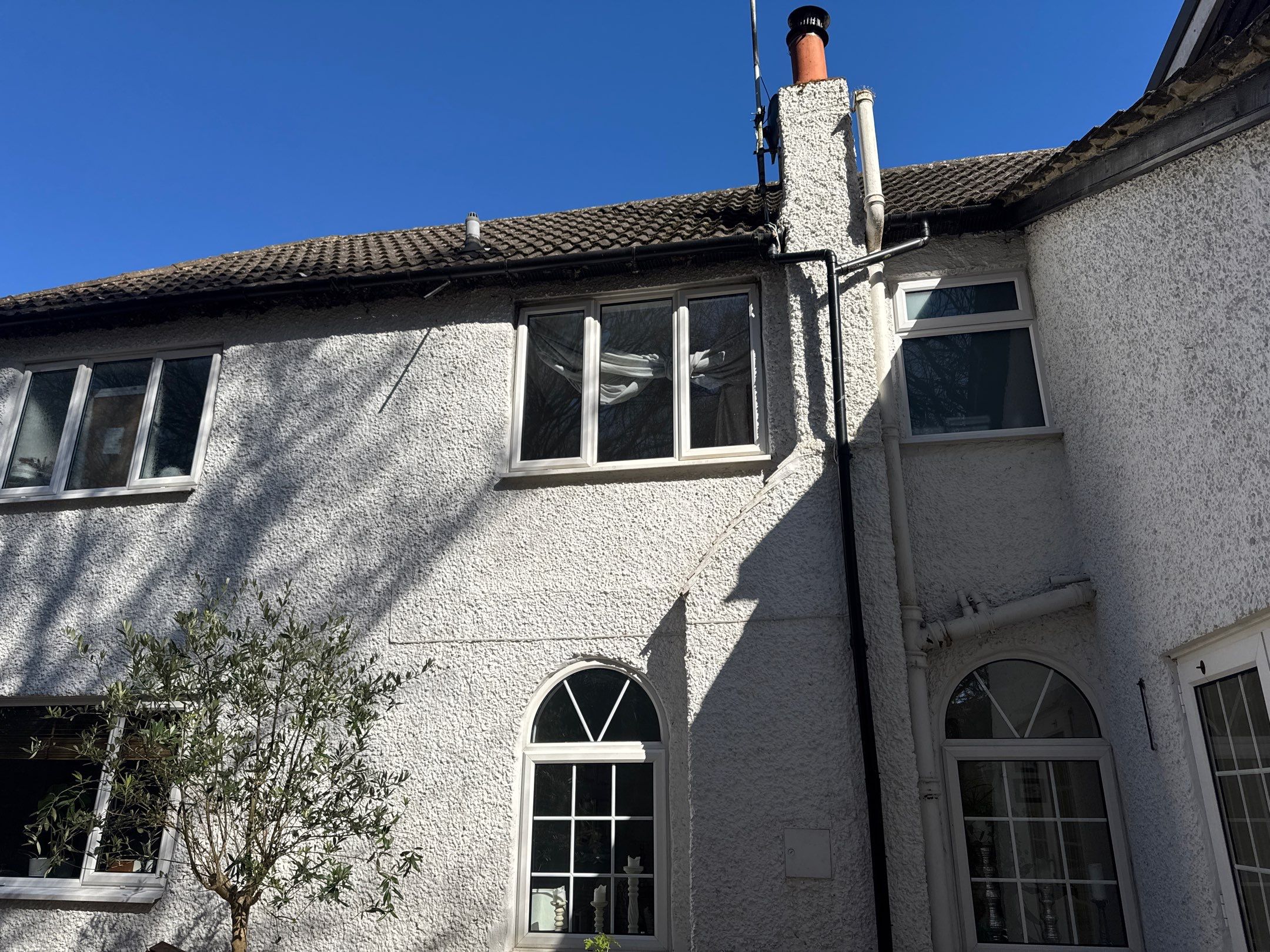Render Clean using Pureseal Biocide by Ges Exterior Cleaning ltd