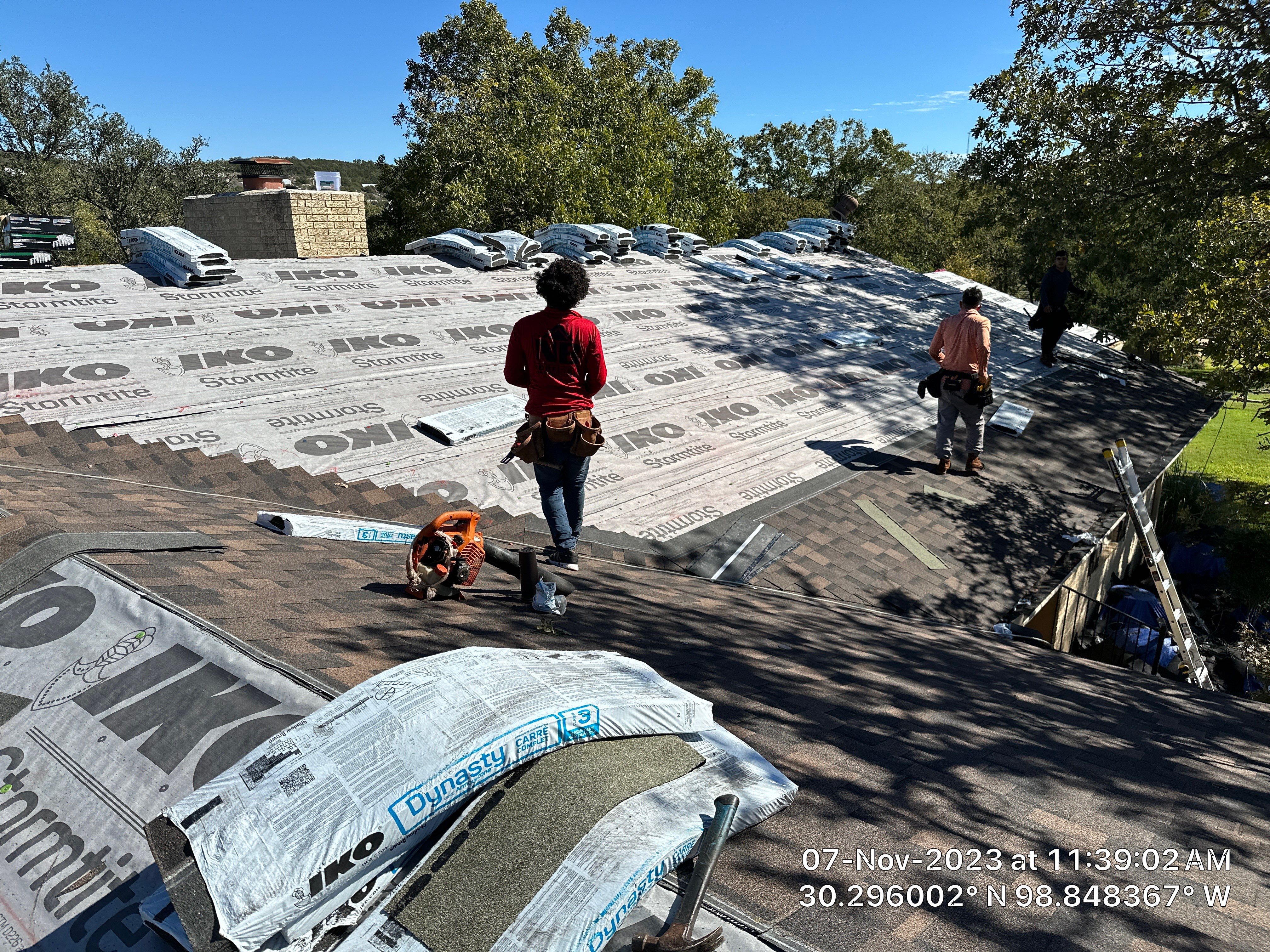 Fredericksburg Hail Damage Restoration and Full Roof Replacement by Caliber Restoration LLC
