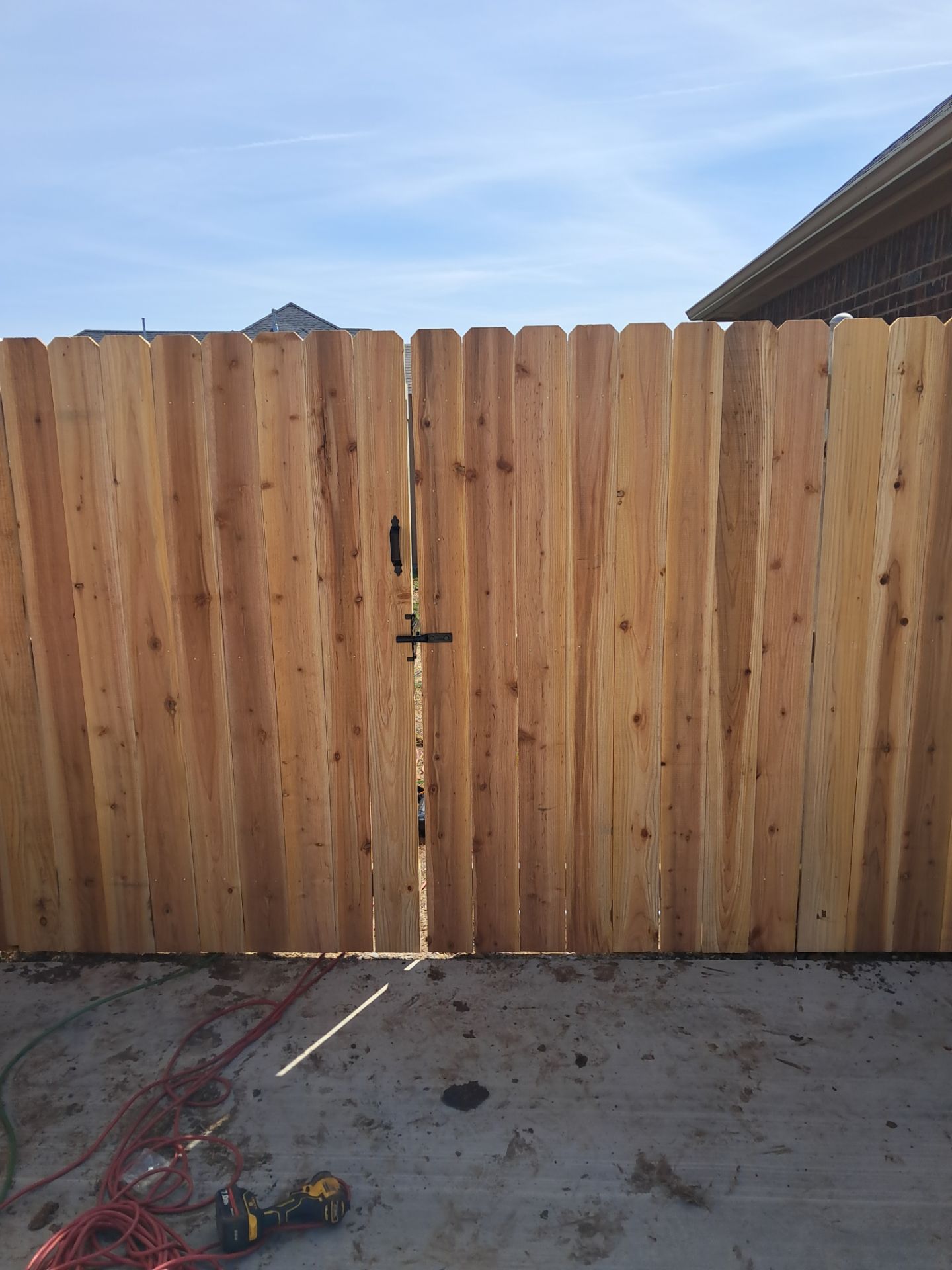 Fence Work by Clays Services Inc