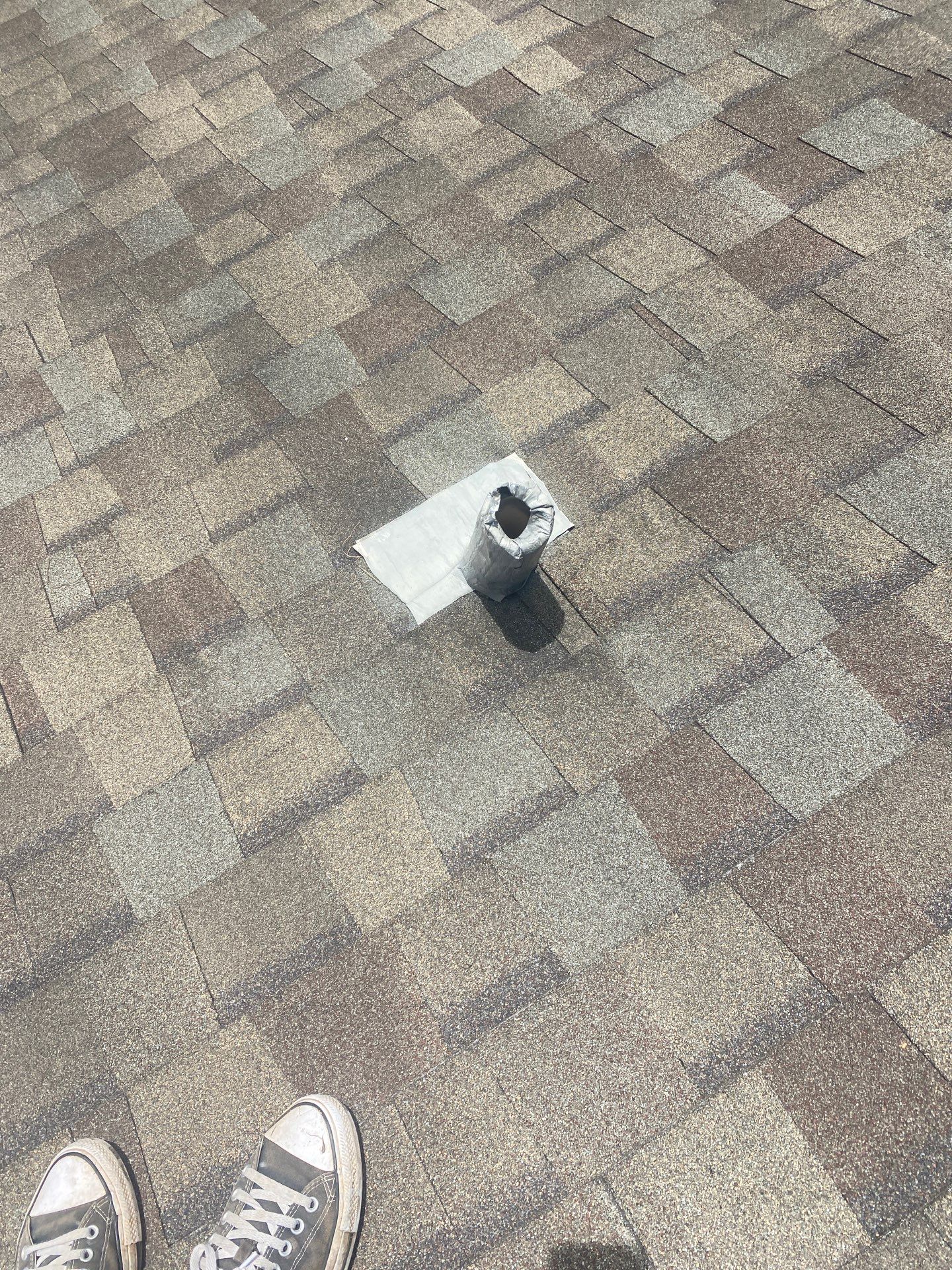 Hail Damage using Owen's Corning Duration (Lifetime) Shingles by Roof Repair Company