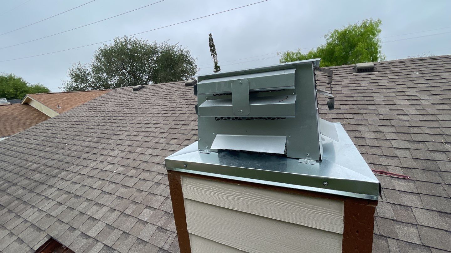 Chimney Cap Replacement by Lighthouse Roofing