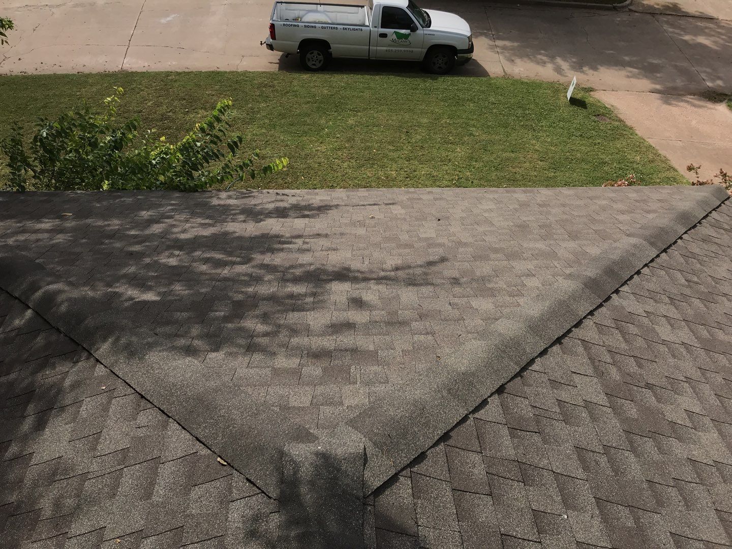 New Roof in Del City Oklahoma by McCann's Roofing and Construction