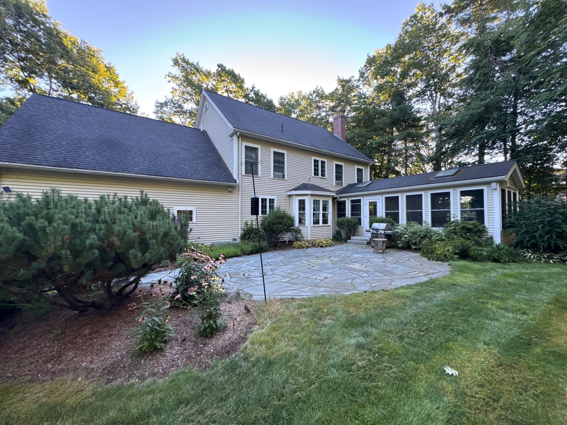 Asphalt Roof Replacement in Brentwood, NH | Owens Corning Roofing & Velux Skylights by Compass exteriors