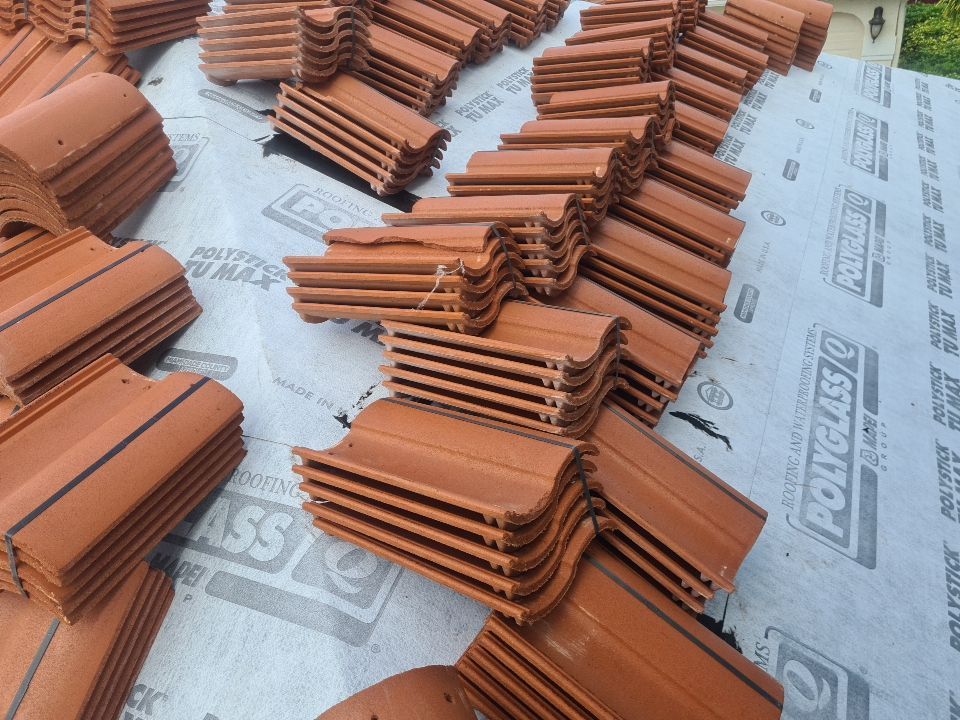 Residential Roofing Installation using Eagle Roofing Tile by BLUES BROTHERS ROOFING