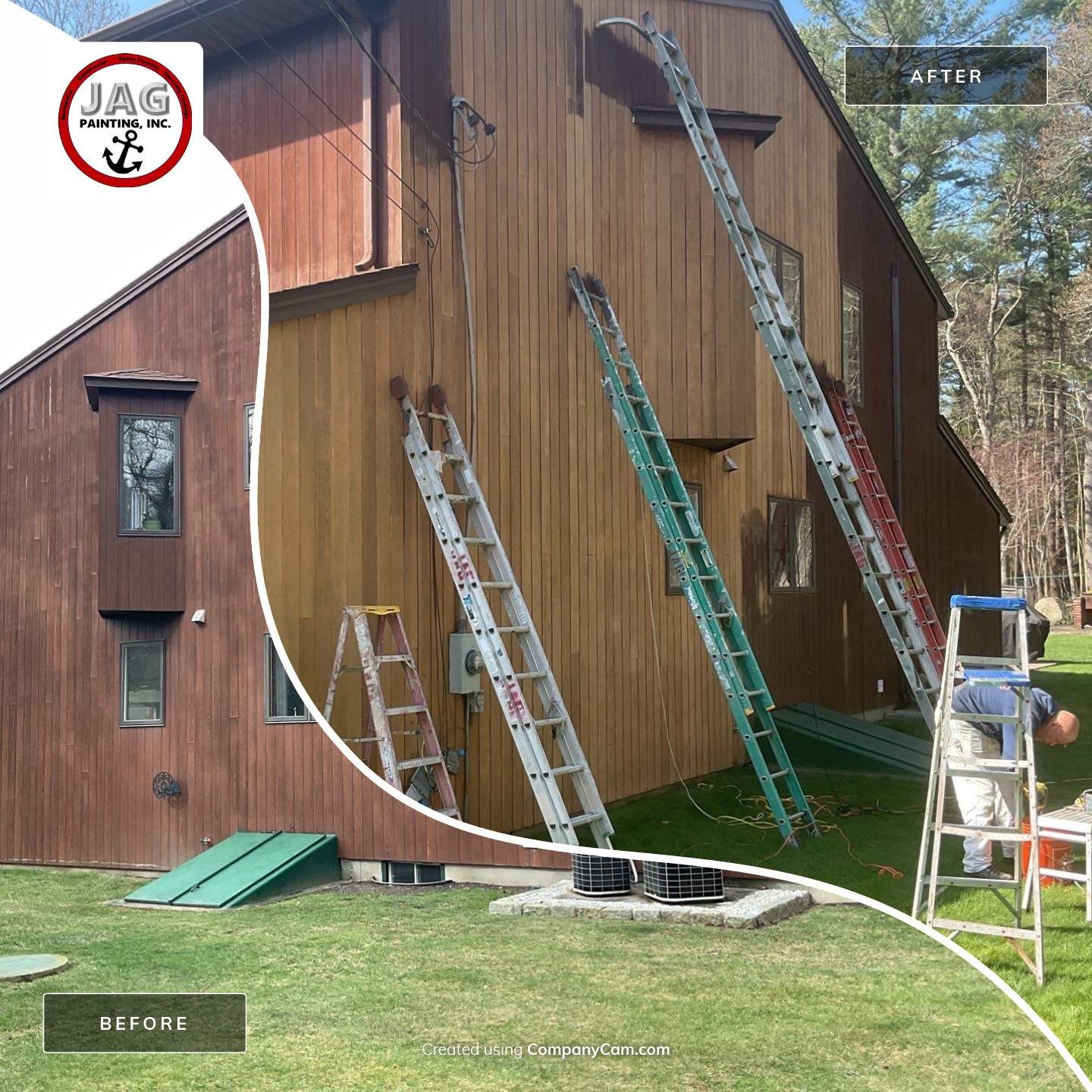 Project in Westport by JAG Painting Contractors Inc.