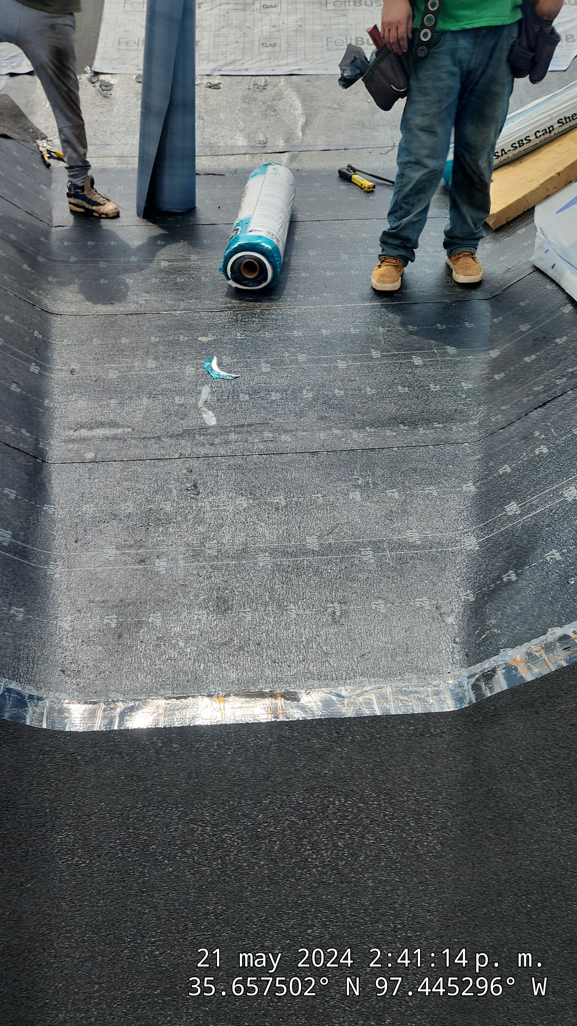 Residential Roofing Installation using Atlas by Castillo Roofing
