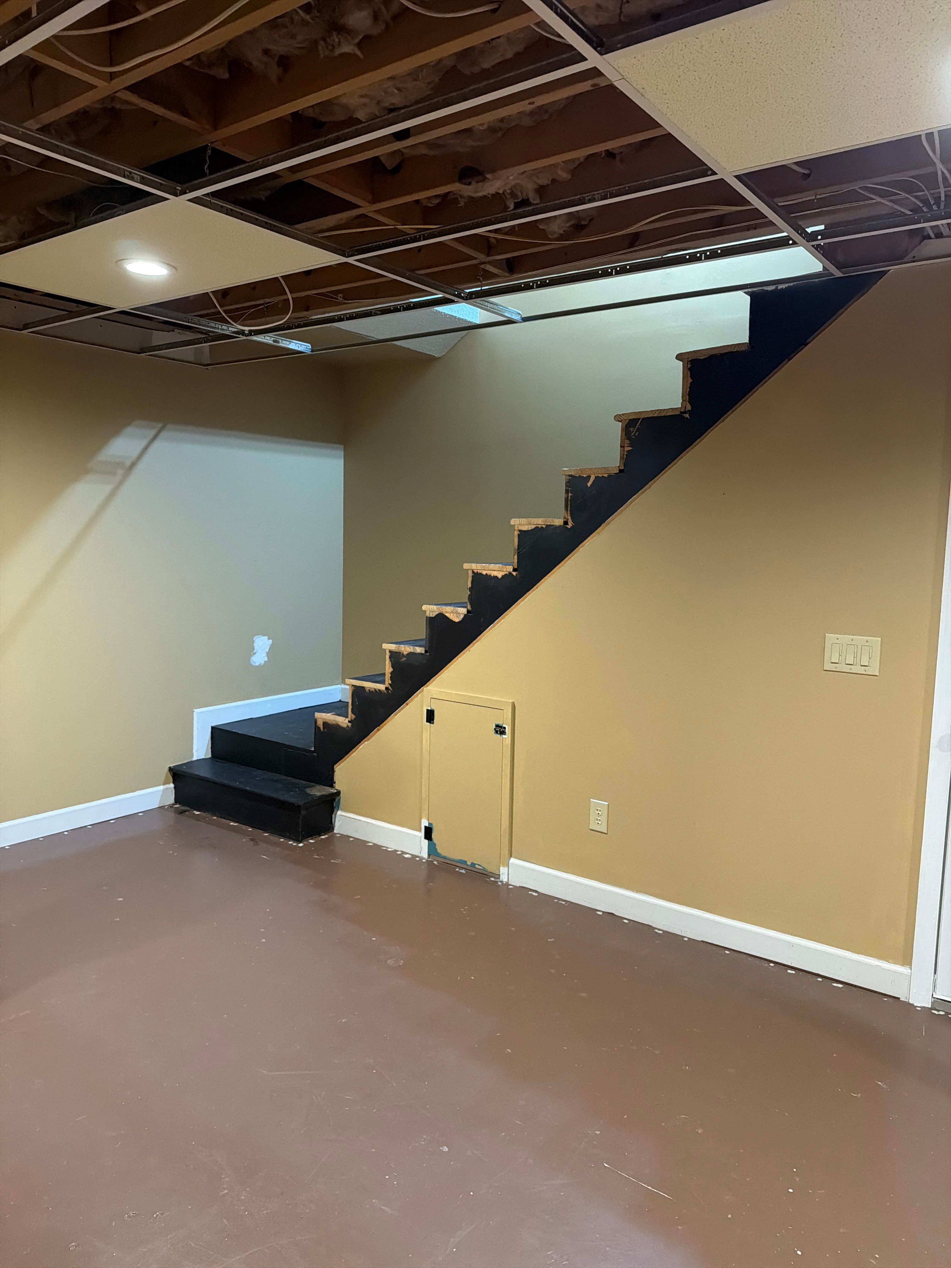 Project: Summertree - Basement Update by Hammer Time Remodeling & Repairs, LLC