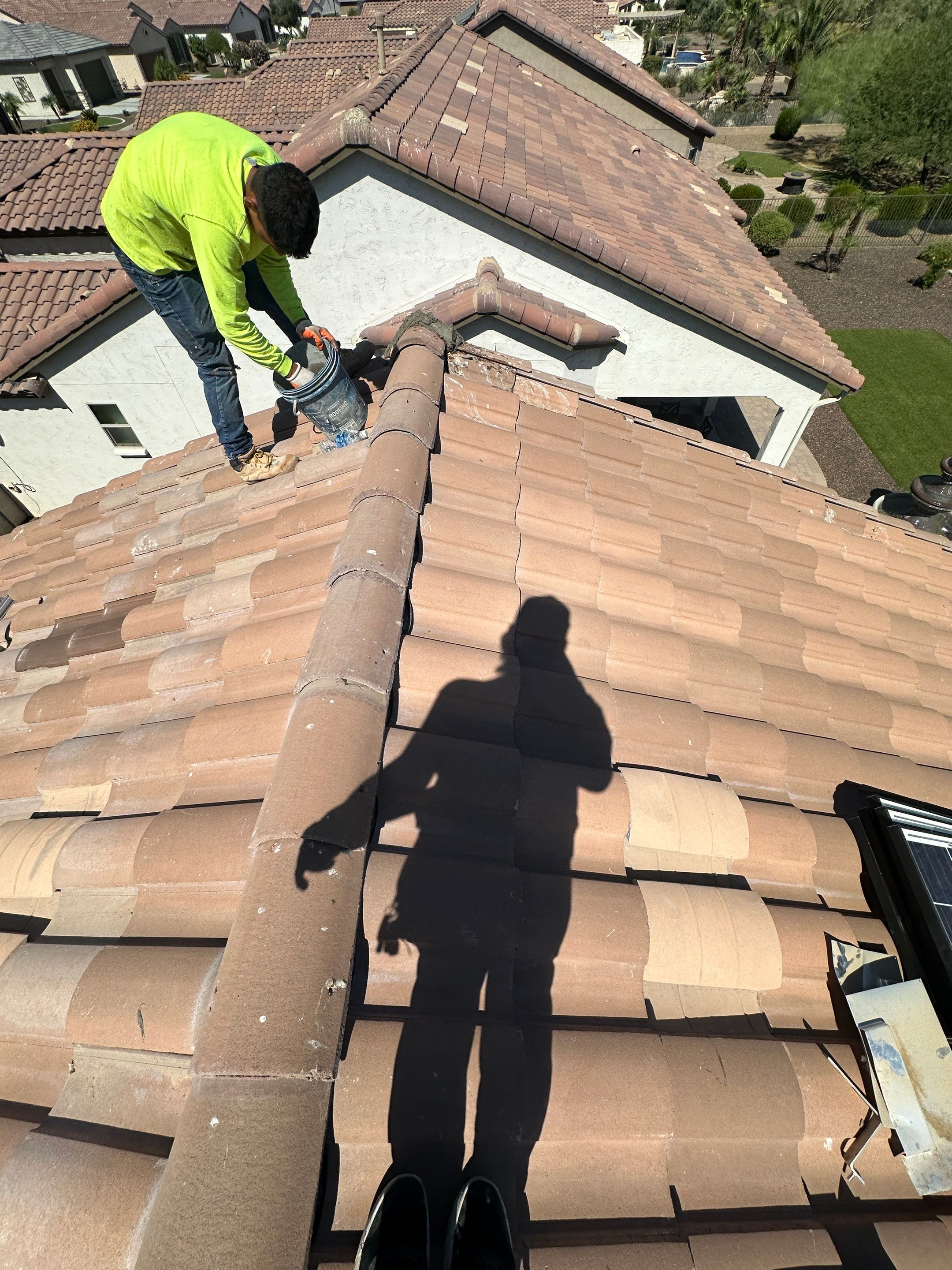 Adobe Clay Concrete Tile by Reimagine Roofing