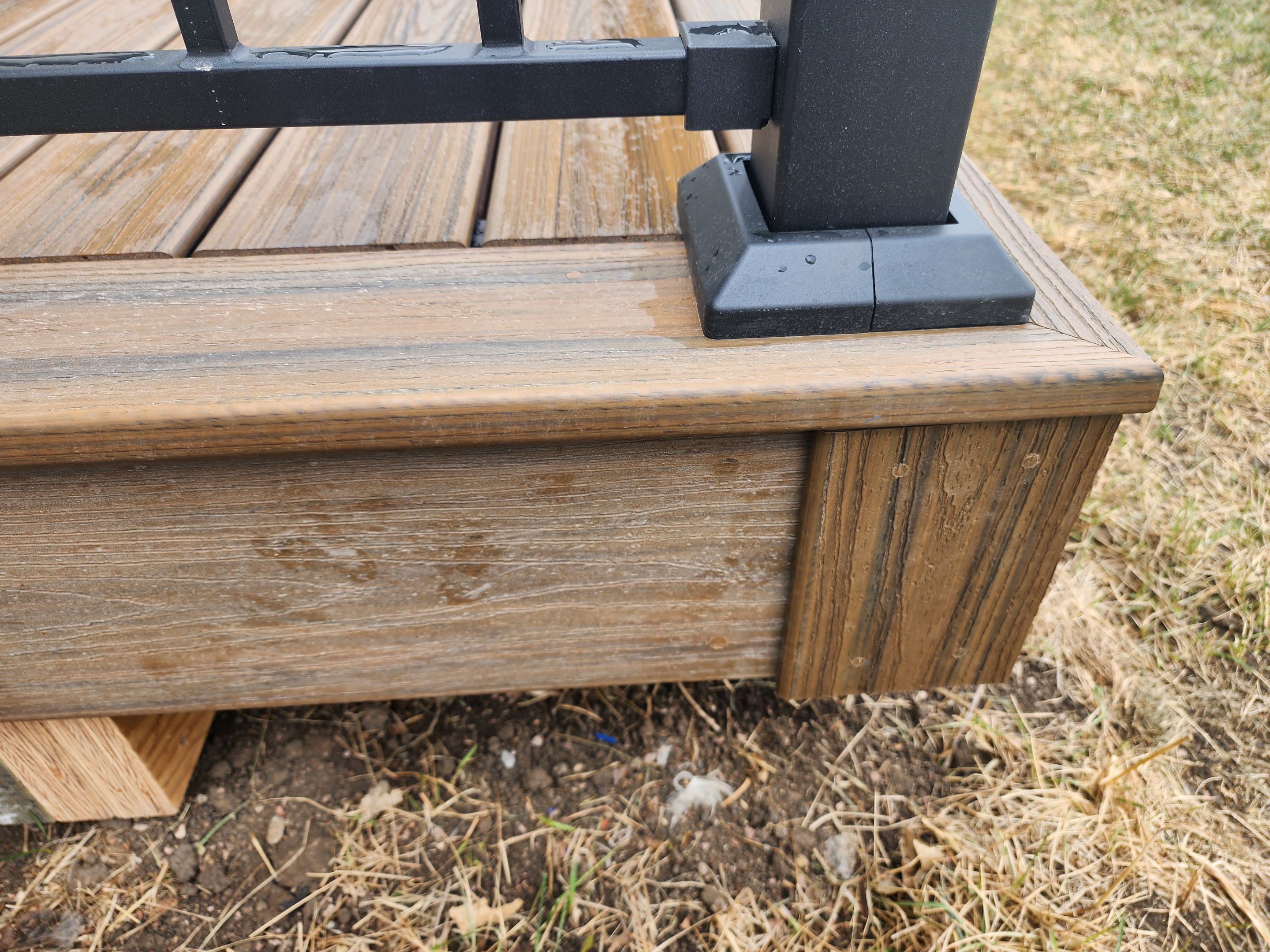 Deck Installation using Trex by Weather-Tite Exteriors LLC