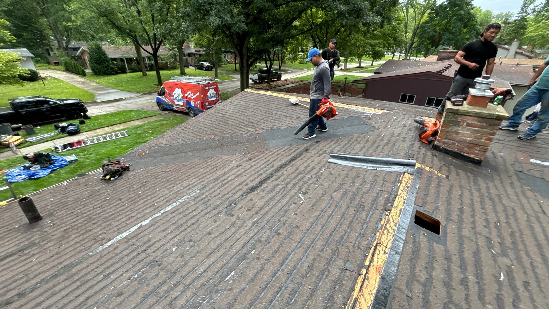 Roof Replacement using Owens Corning Duration by 180 Contractors