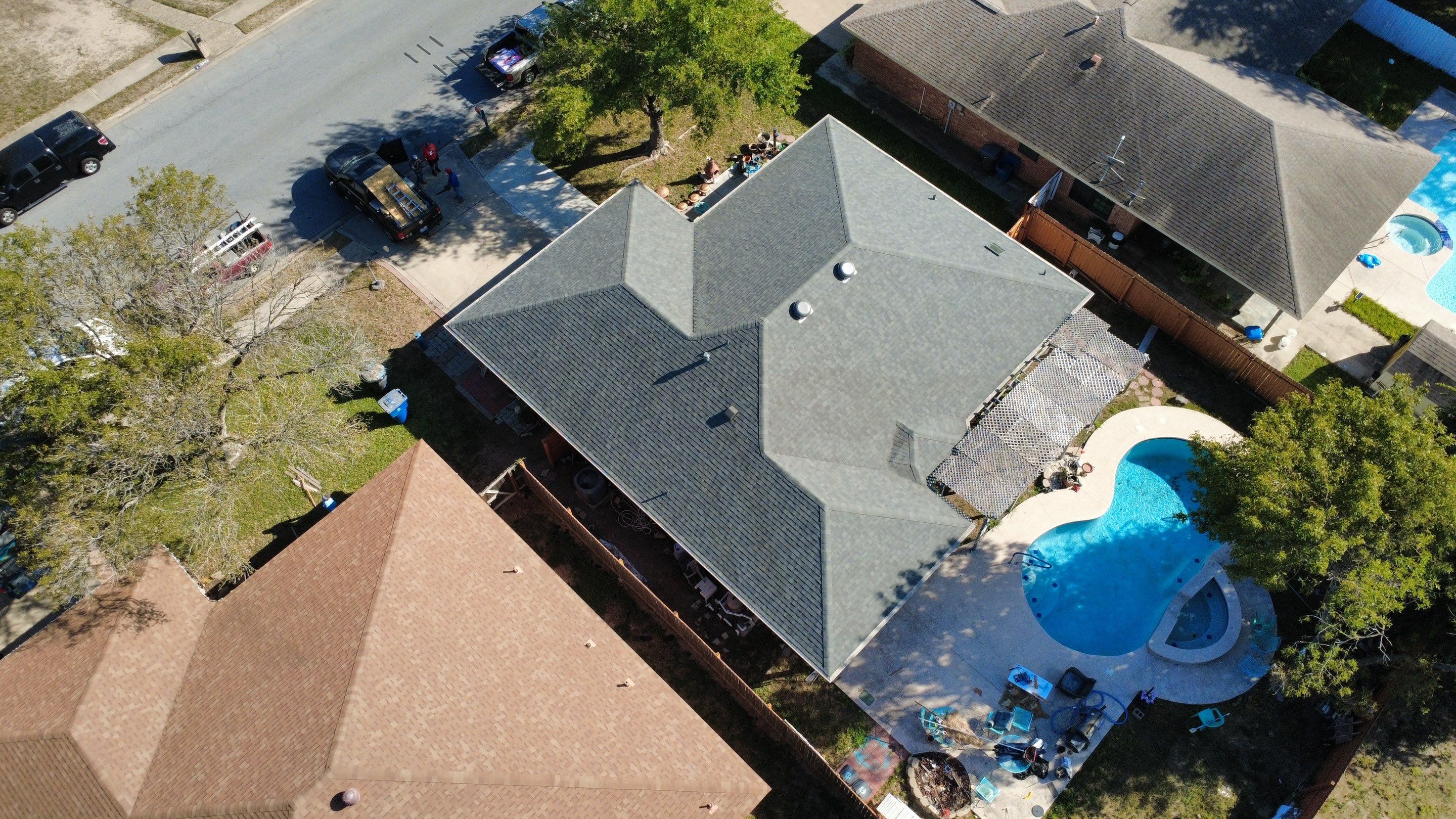 Roofing Replacement using Owens Corning Oakridge Shingles  by Trace Roofing & Construction