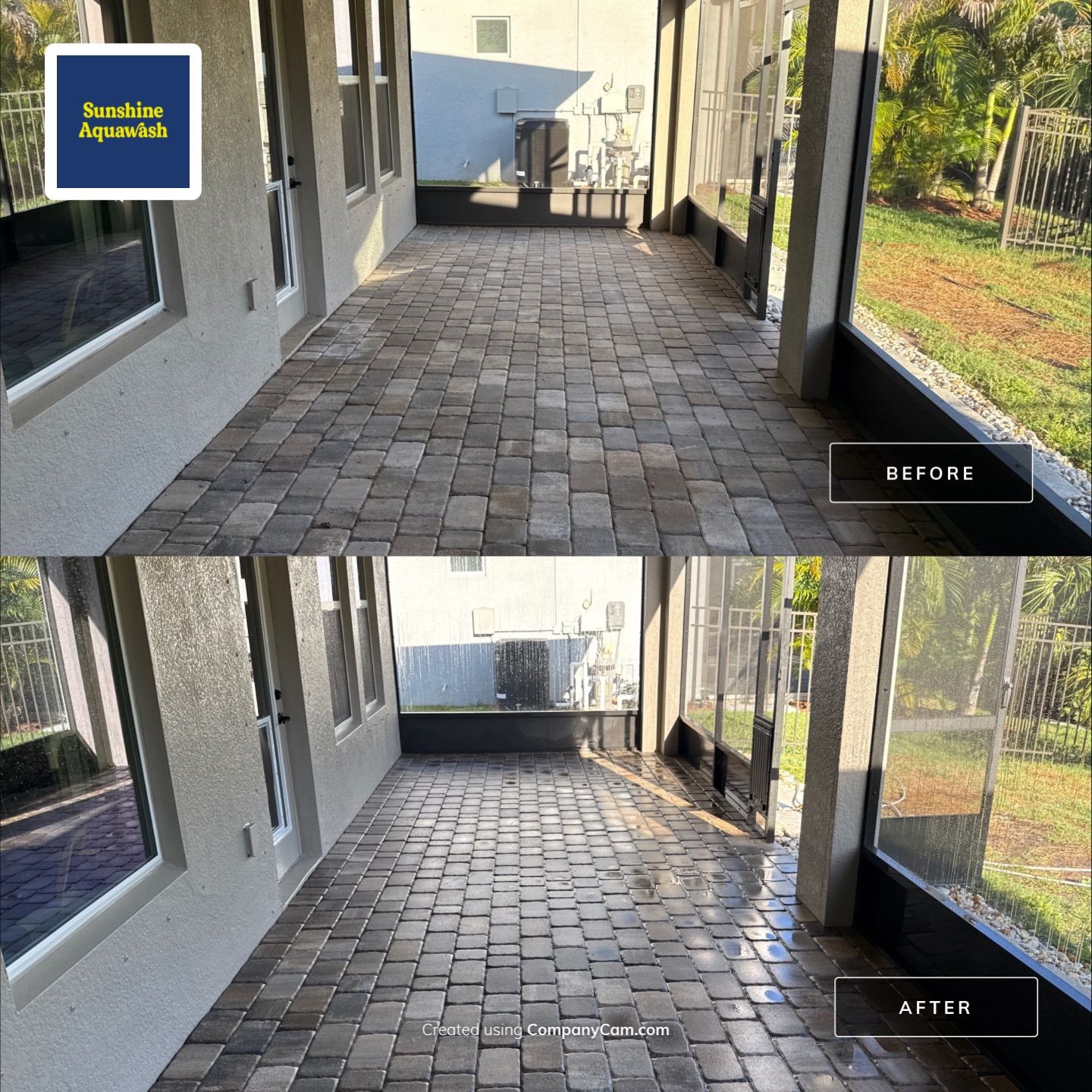 Lanai Patio, Paver & Screen Cleaning in Trevesta – Palmetto, FL 34221 by Sunshine AquaWash
