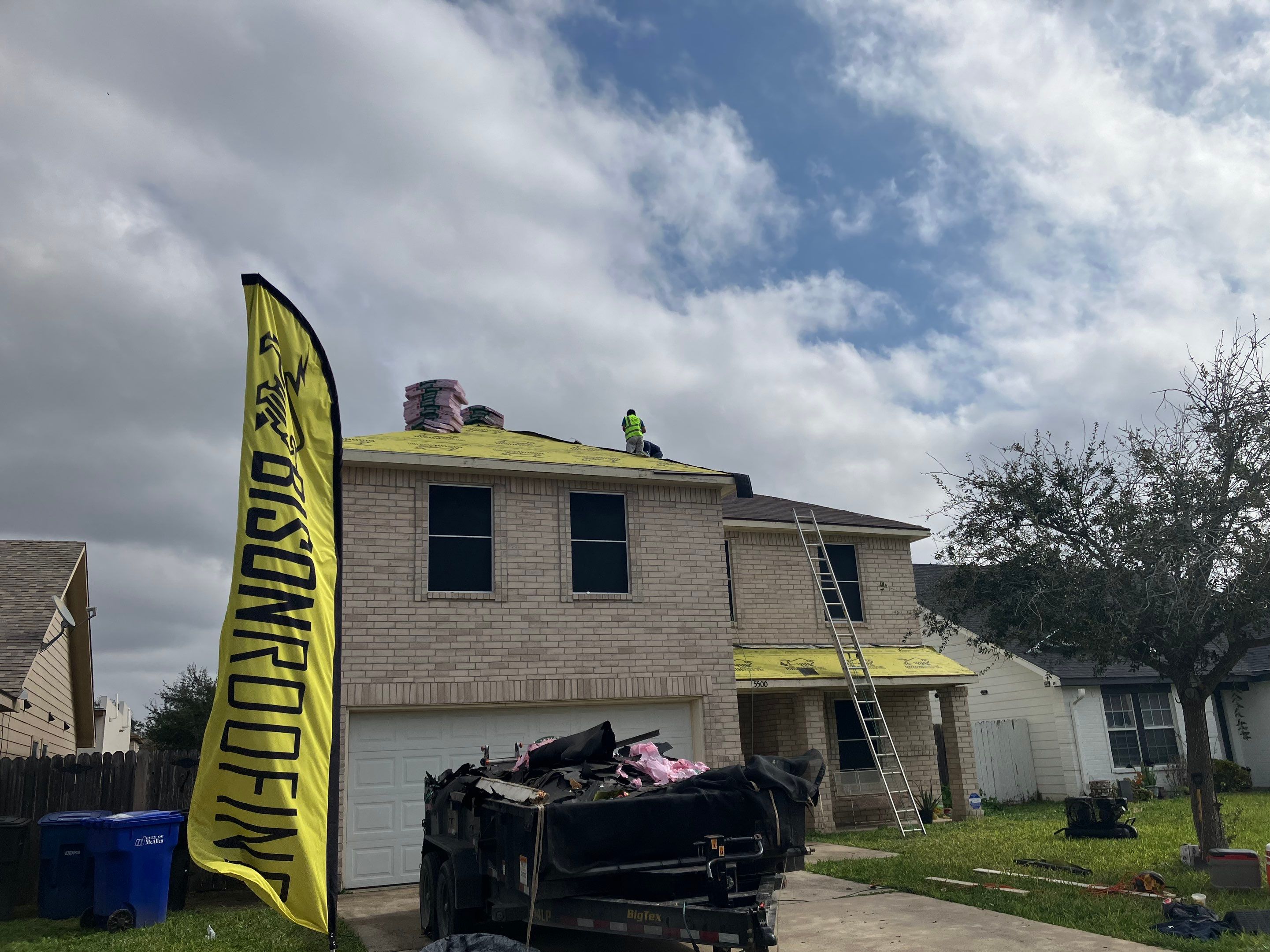 McAllen Roof Project by Bison Roofing