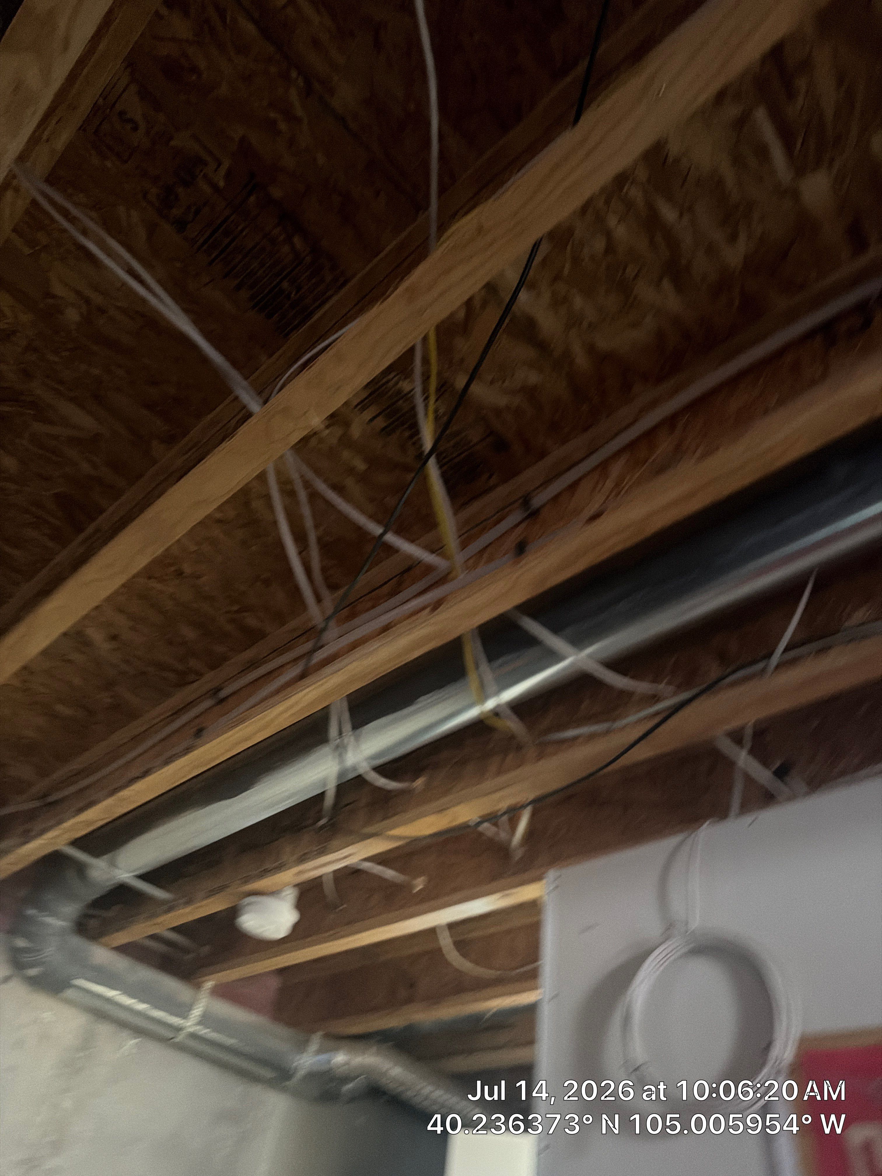 Basement Renovation with Structural Steel and Mechanical Rough-Ins by CompanyCam Sales Demo