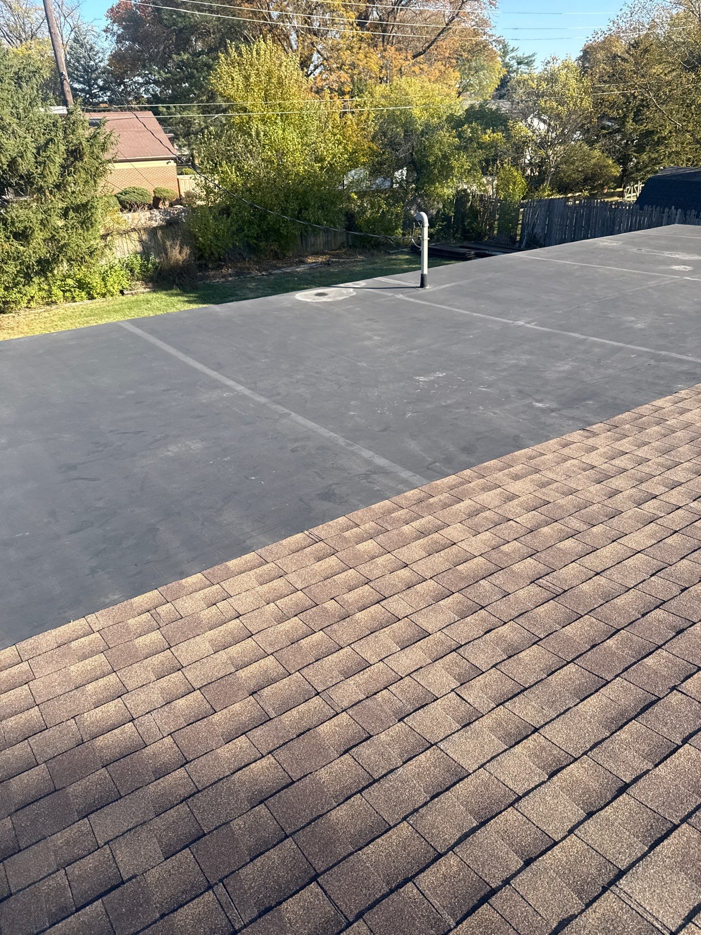 Residential Roofing Installation using GAF Timberline HDZ Barkwood by Nitro Roofing and Construction