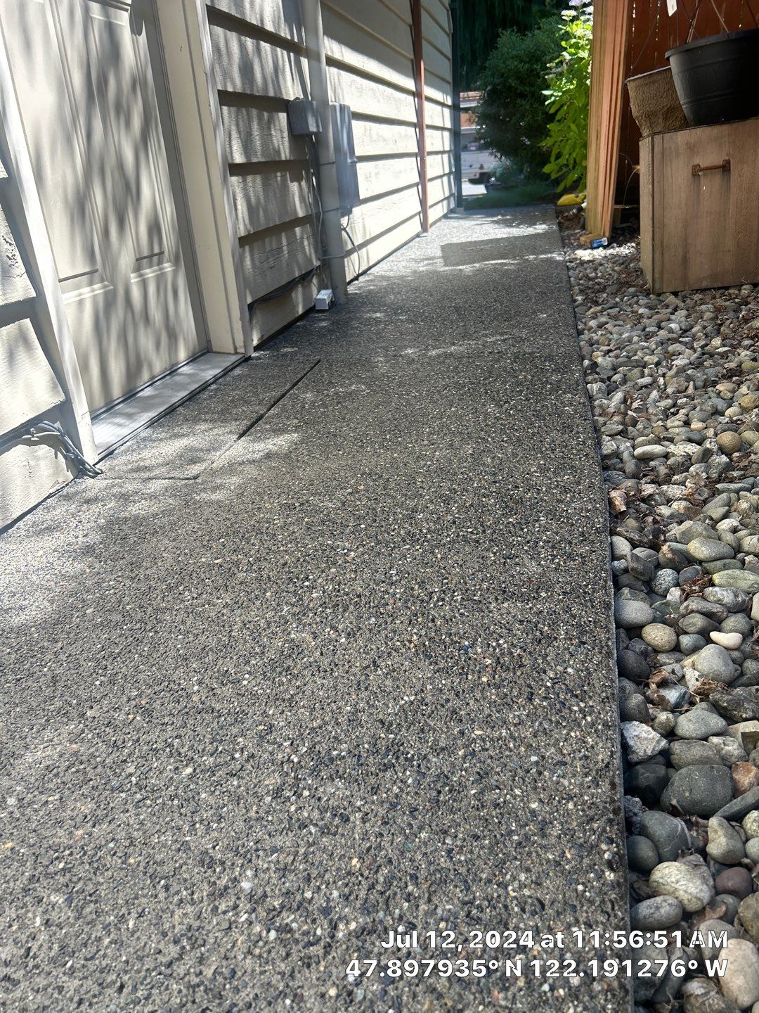 Joan | Concrete Driveway & Walkway   by Jireh Asphalt & Concrete Inc 