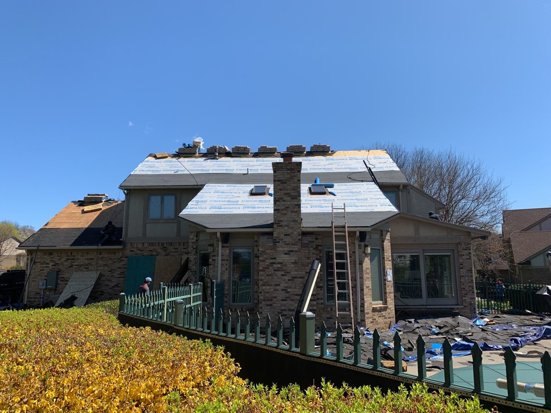 Roof Replacement using CertainTeed Landmark by 180 Contractors