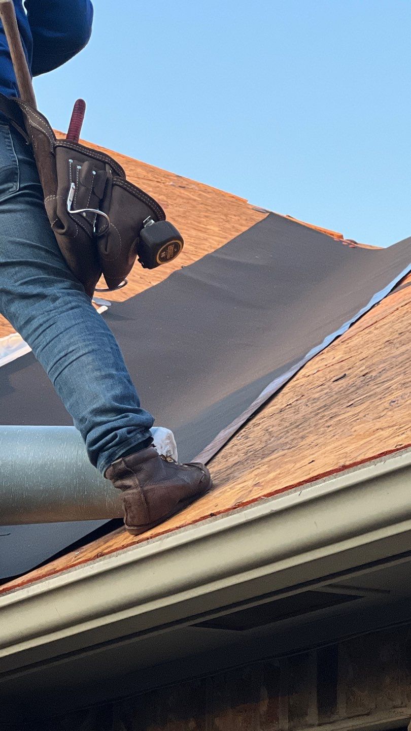 Residential Roofing Installation using GAF Natural Shadow  by A & H Roofing and Contracting