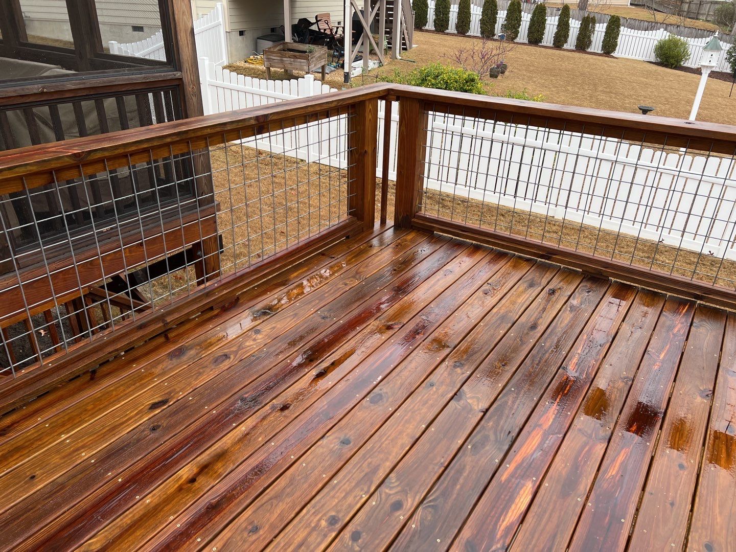 Screened Porch using Wood Sealant by DuraSeal