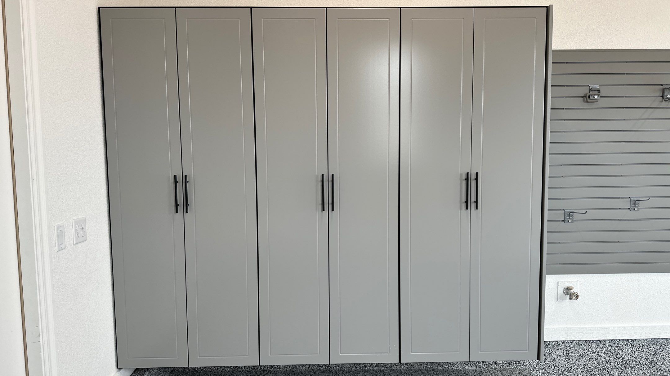 Mike & Pam transformed their garage with a Banner Garage Floor and Cabinets by Banner Garage