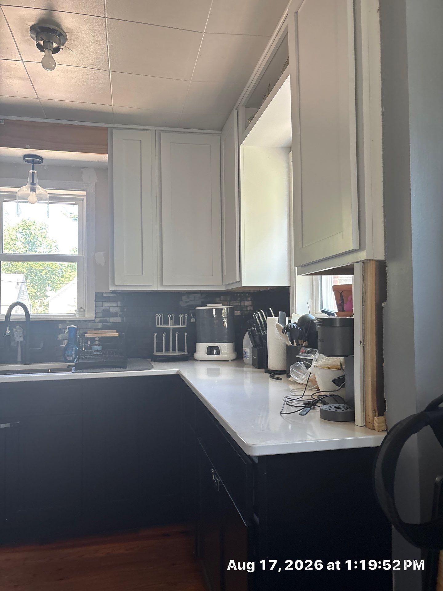 Modern Lincoln Kitchen Remodel with Two-Tone Cabinetry by CompanyCam Sales Demo
