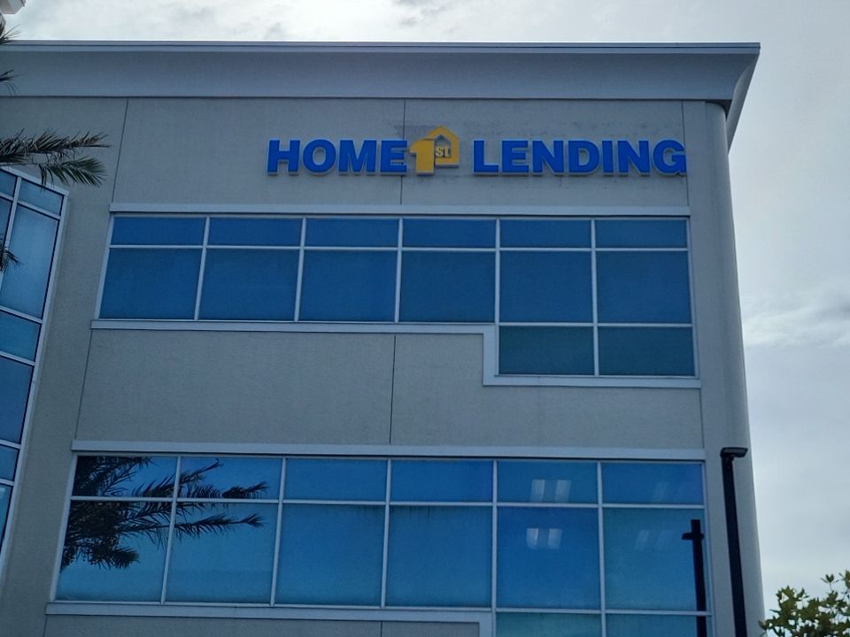 Channel Letters for Home 1st Lending by SignCrafters