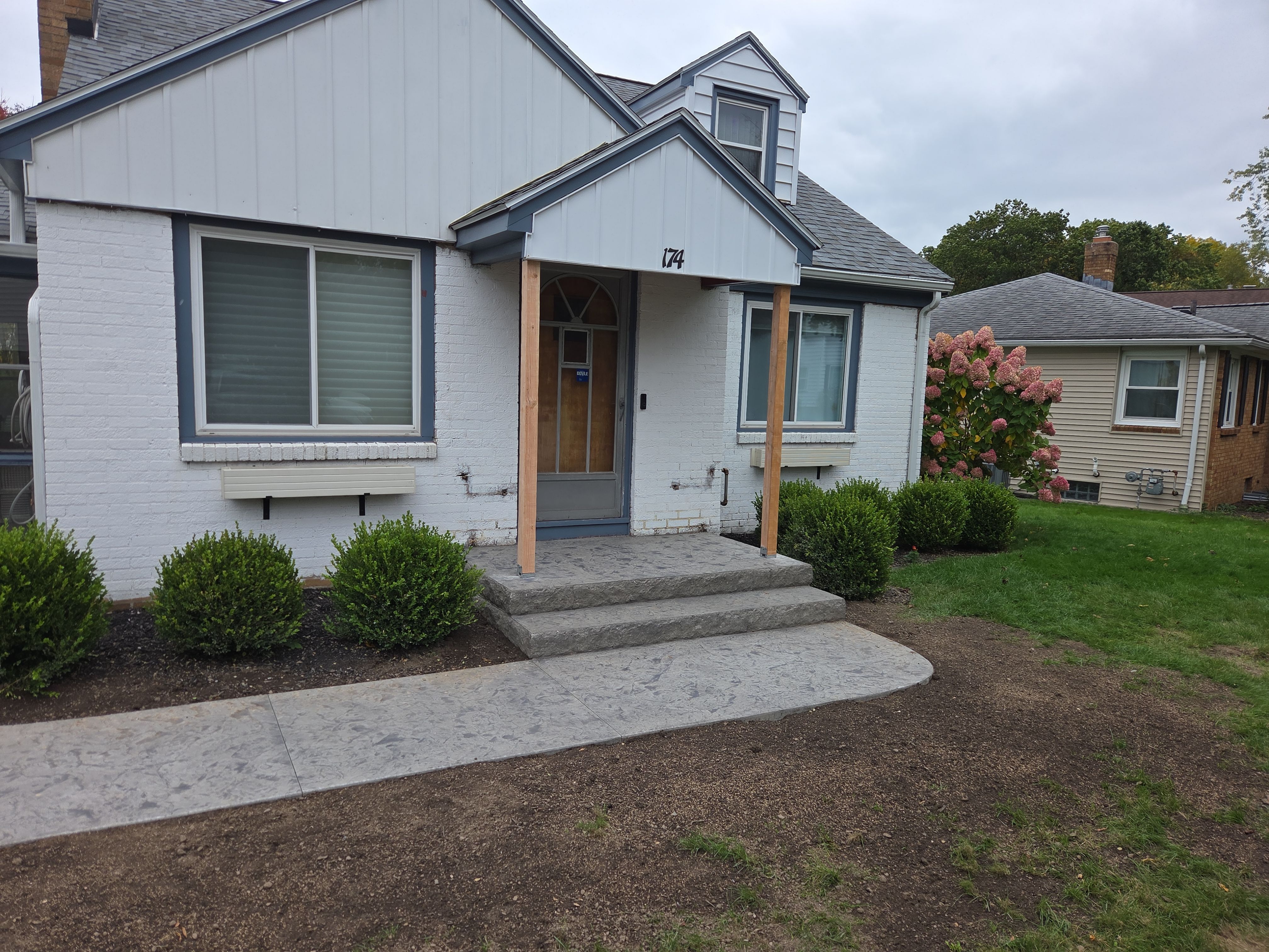 Oxford Slate Stoop and Walkway by NG Masonry & Construction LLC