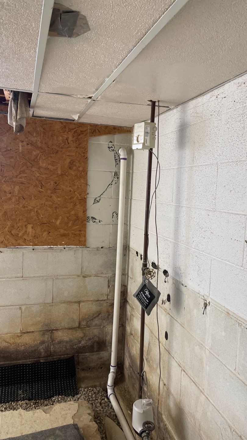 Interior Drain Tile Installation in Columbia Heights, MN by Waterproofing Northeast