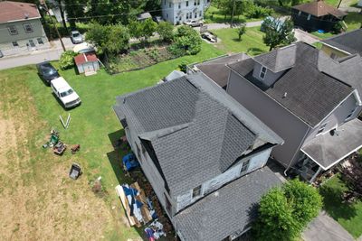Residential Roofing Installation using GAF Timberline HDZ Charcoal