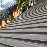 24ga 1.5" Mechanical Seam Buckskin  by Total Roofing System The Metal Roof Experts