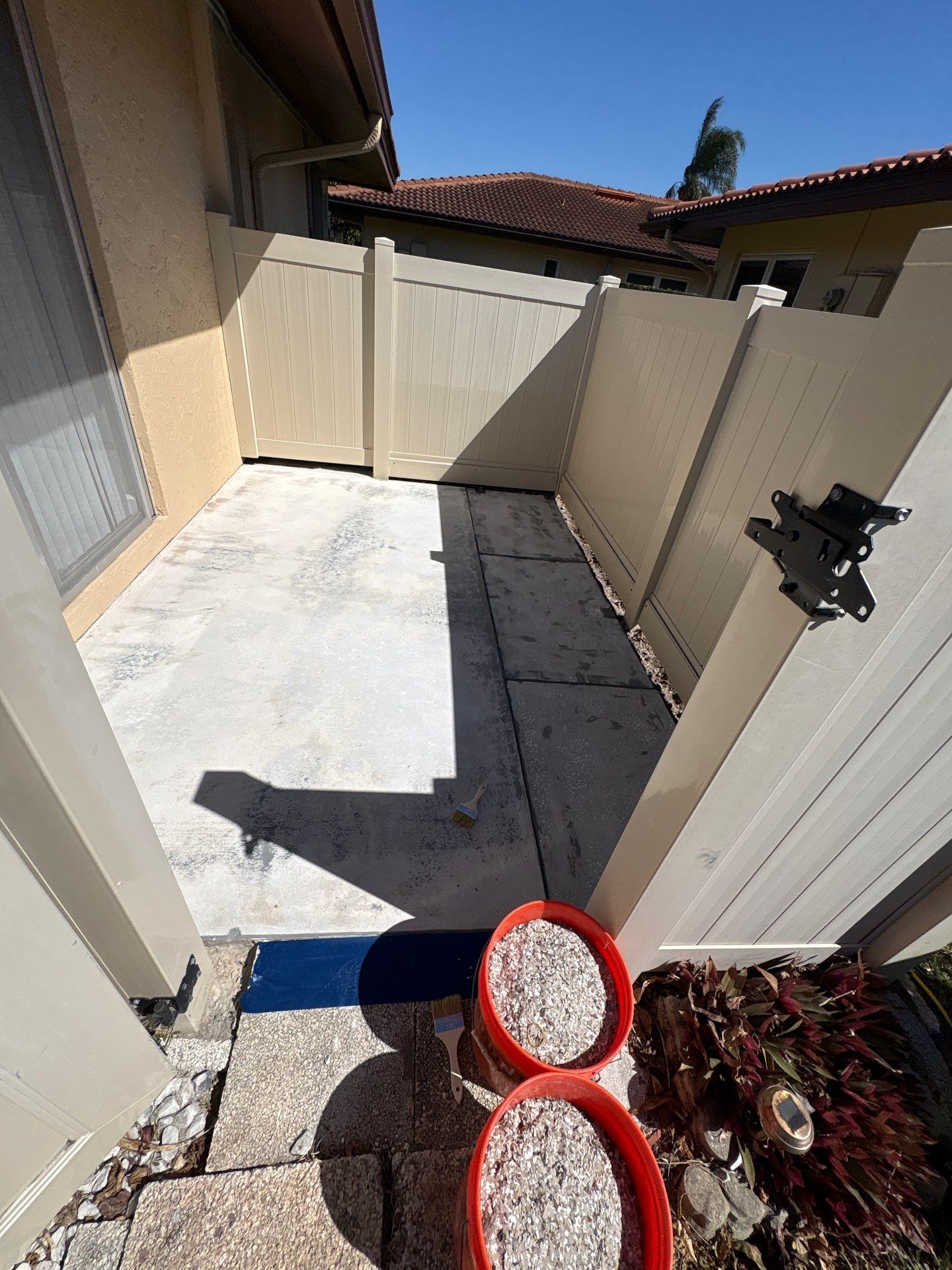 Bradenton, FL Driveway and Patio Epoxy Combination by Performance Floors & Coating