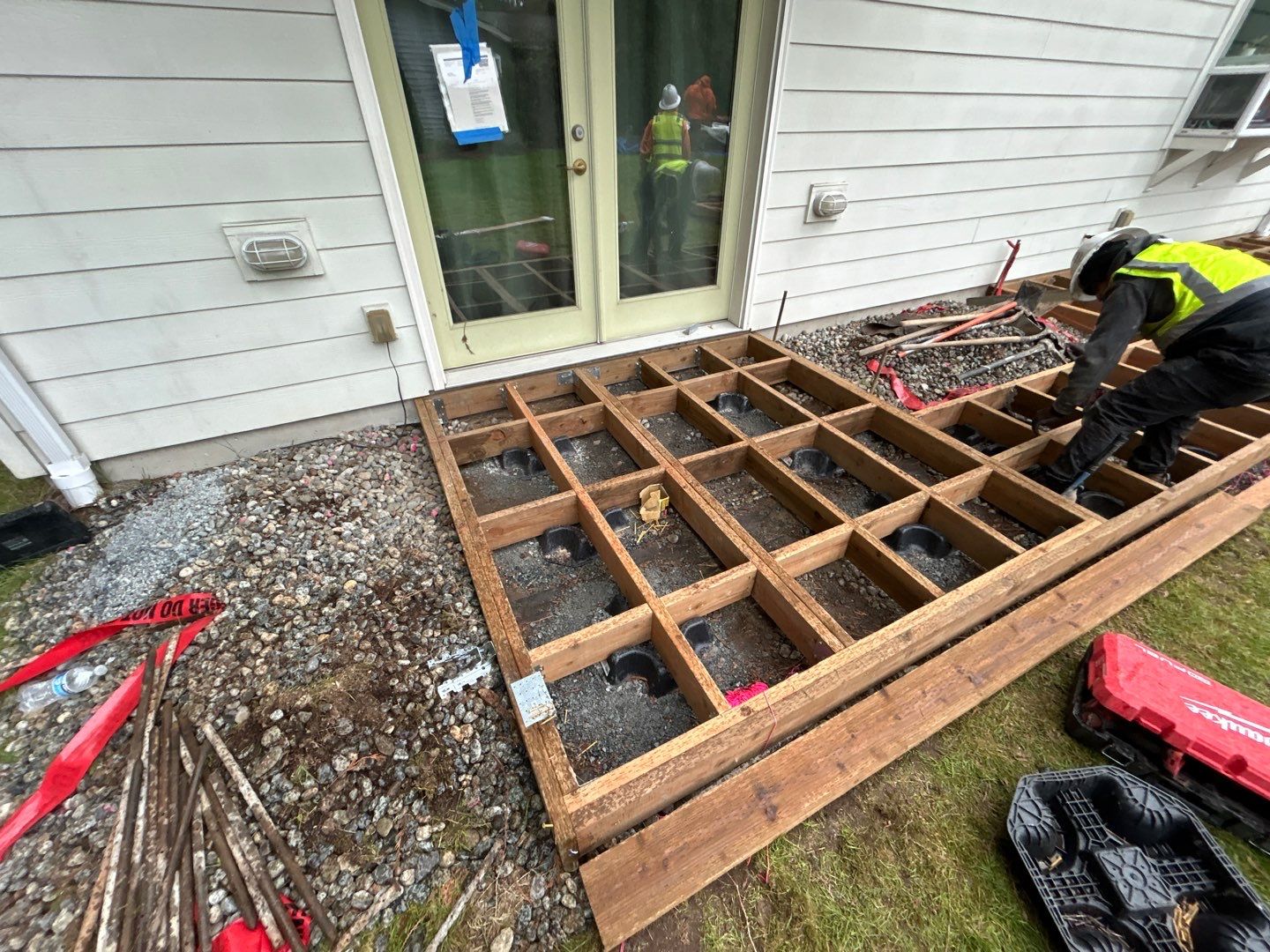 Daniel | Back Deck Installation  by Jireh Asphalt & Concrete Inc 