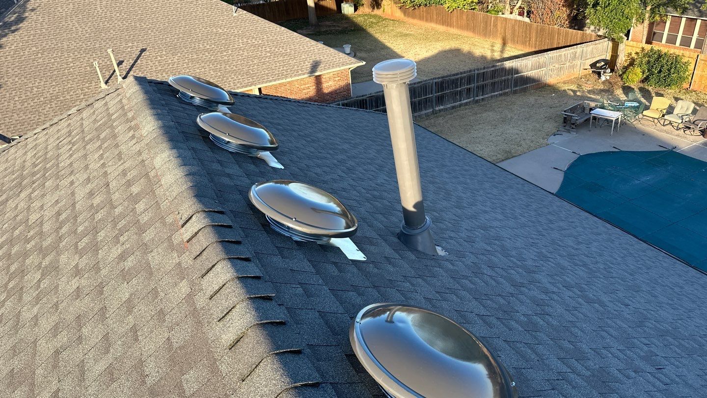 roof, vent replacement in Edmond by McCann's Roofing and Construction